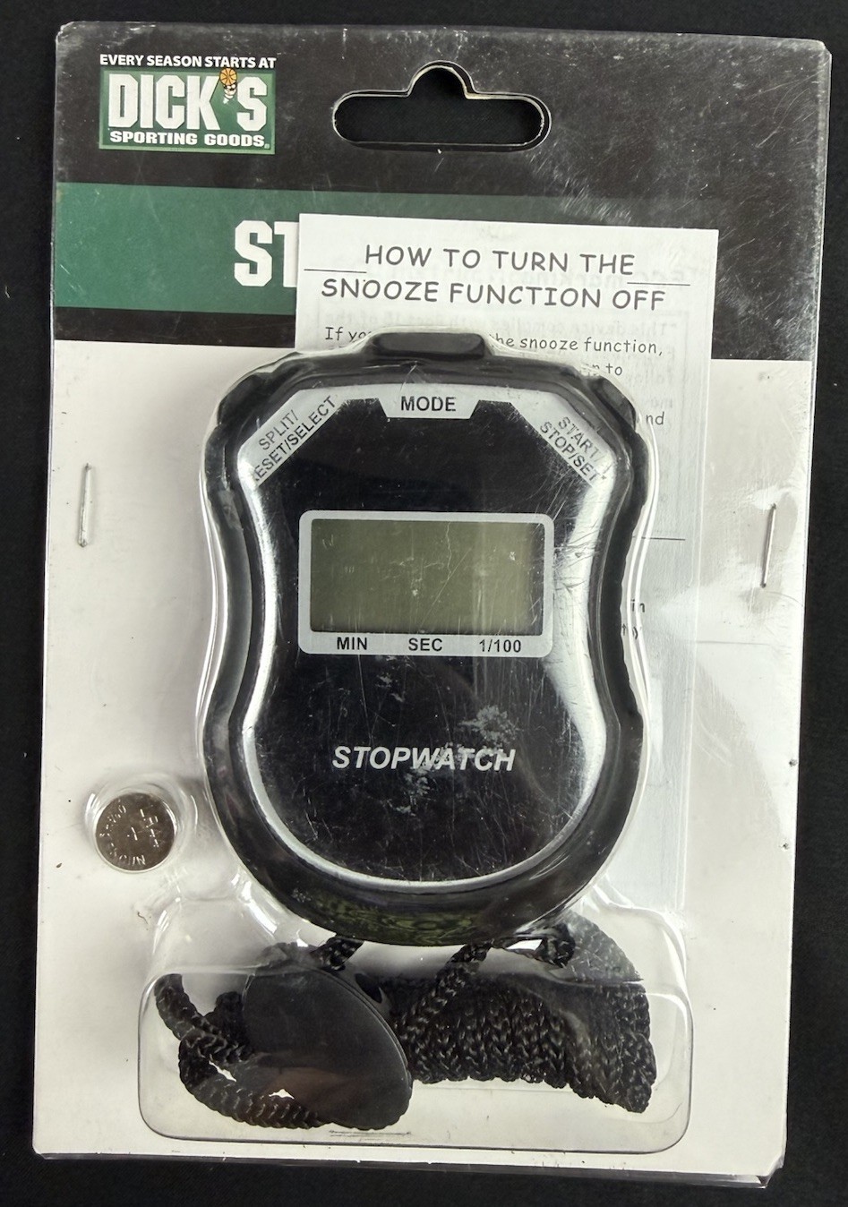 New In Box Dicks Sporting Goods Stopwatch