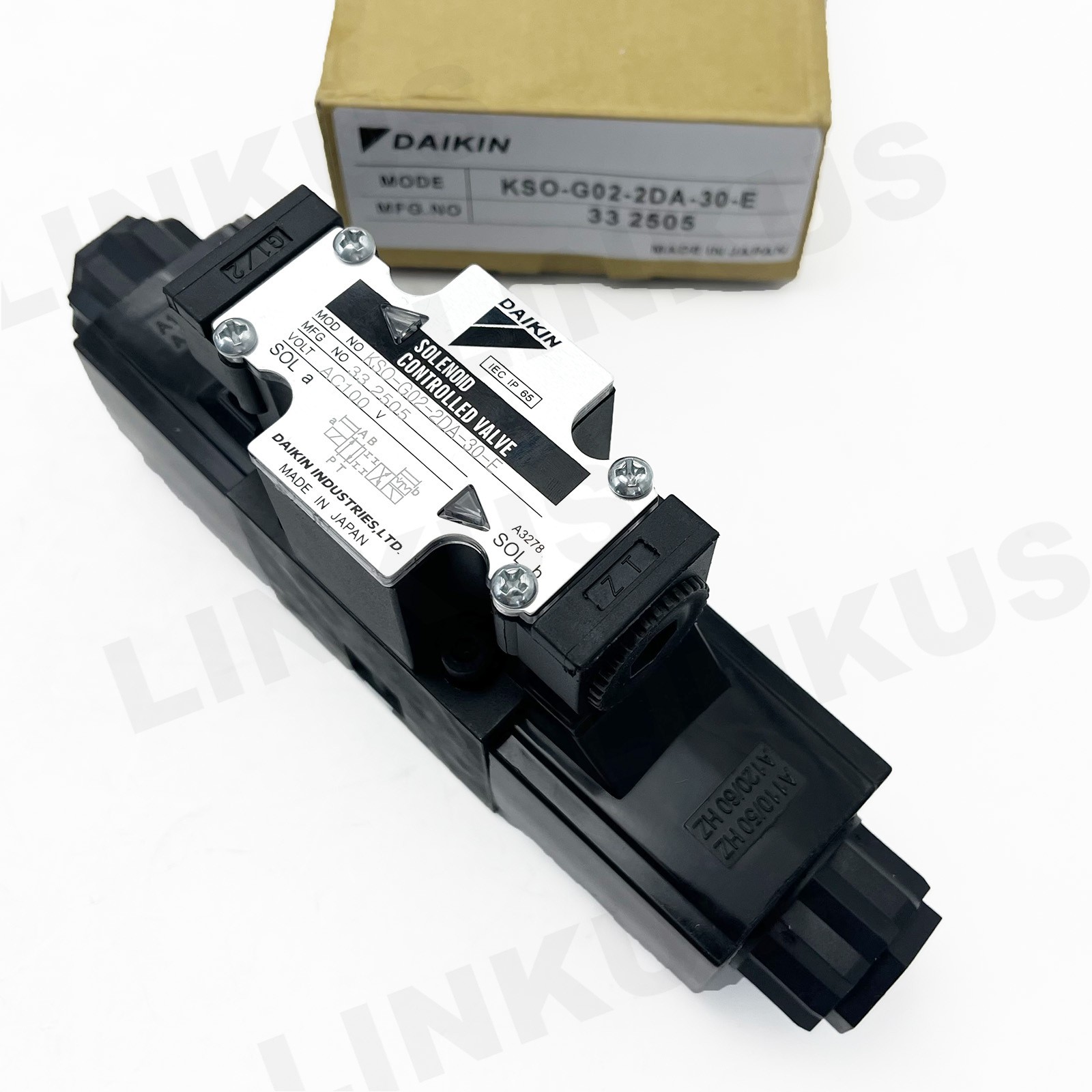 New Solenoid Valve KSO-G02-2DA-30-E for DAIKIN