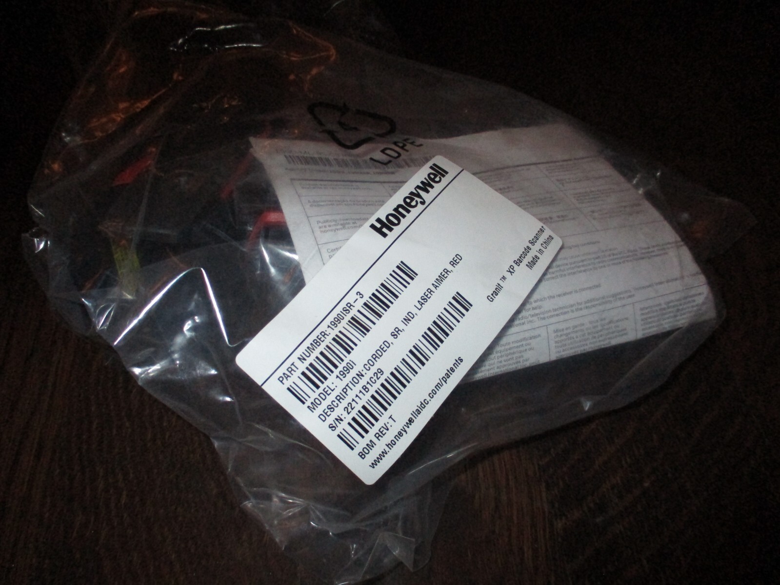 Honeywell 1990ISR-3 Corded Granit XP Barcode Scanner NEW OPEN BOX