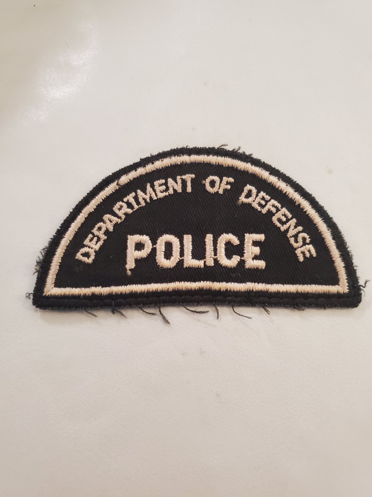 Vintage Department of Defense Police shoulder patch