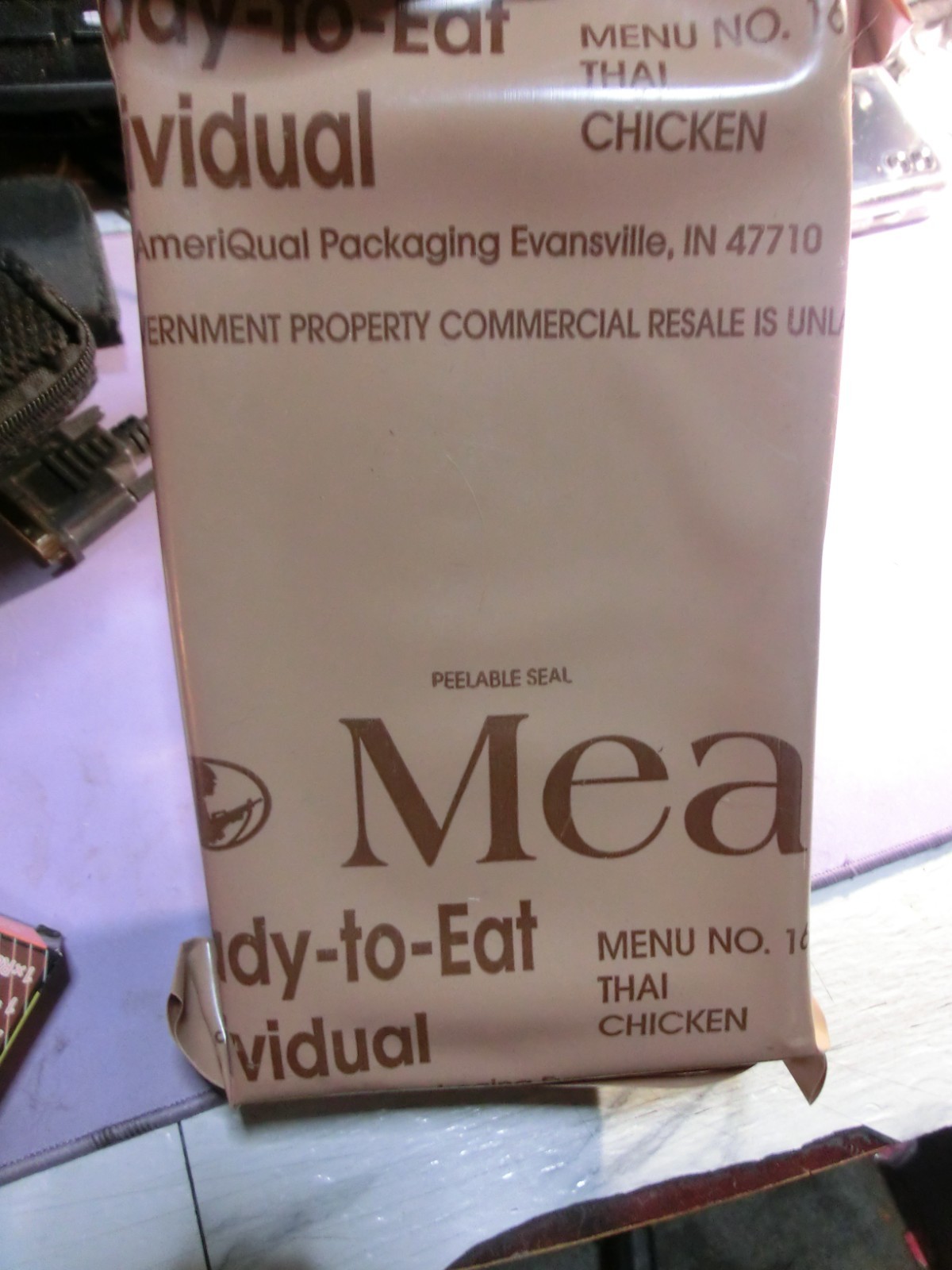 G.I. MRE/Meal Ready to Eat #16 Thai Chicken