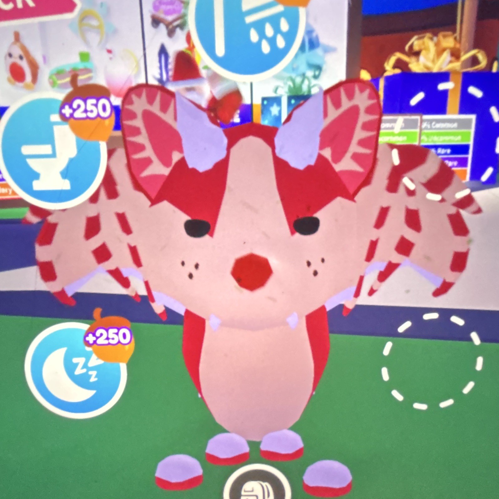 Adopt Me! Fly Ride Legendary Strawberry Shortcake Bat Dragon