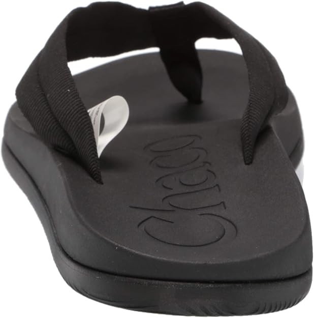 Chaco Men's Chillos Flip Flop Thong Sandal Lightweight Black Size 9