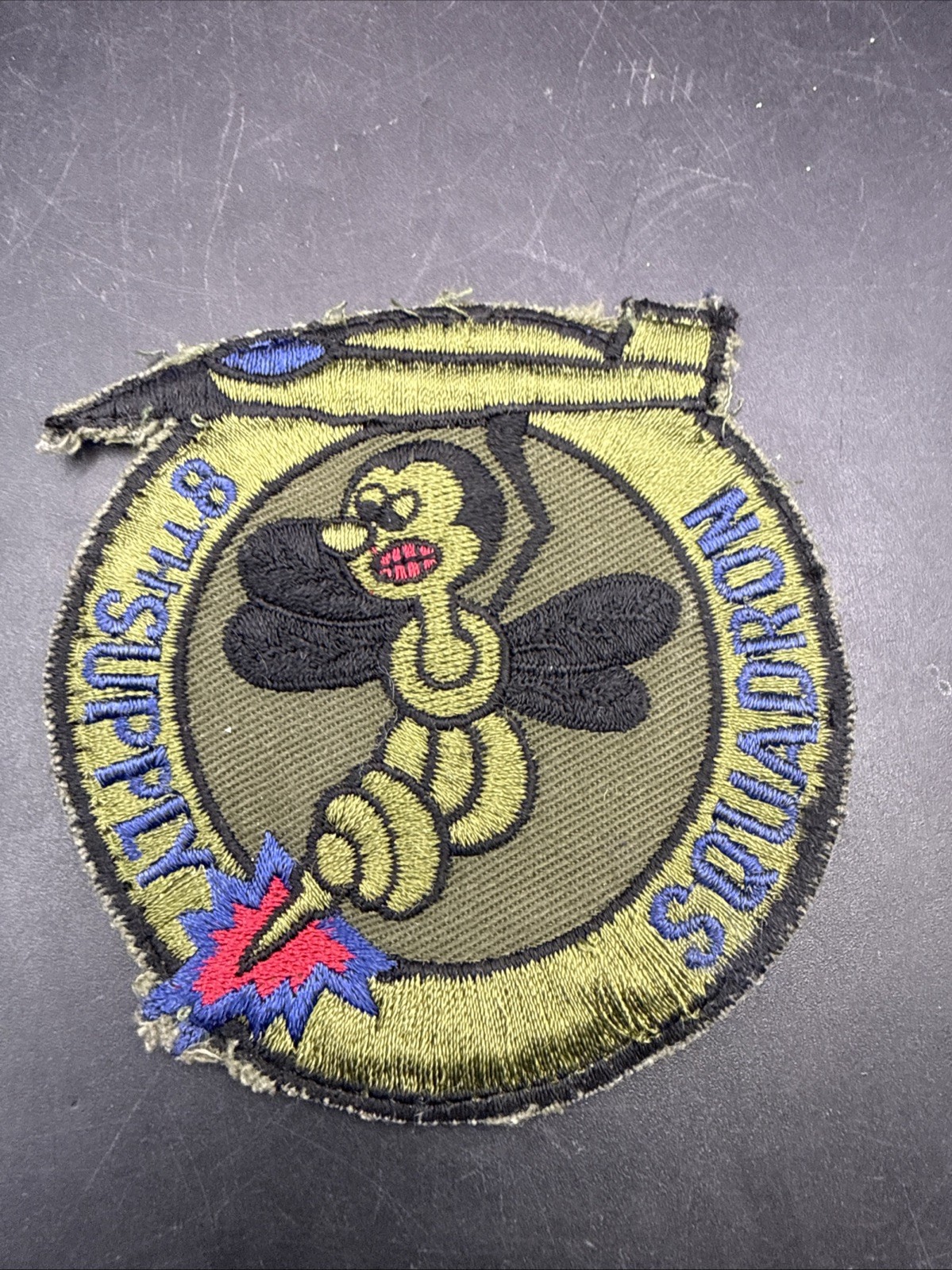Patch , 8th Supply Squadron Patch USAF  , 8TH US AIR FORCE , PATCH