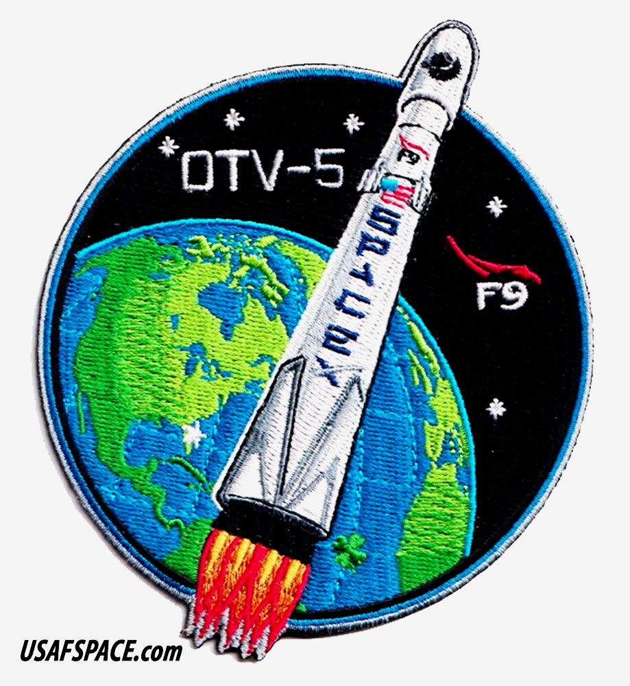 Authentic OTV-5 - SPACEX - FALCON 9 Launch X-37-B USAF DOD SPACE Mission PATCH