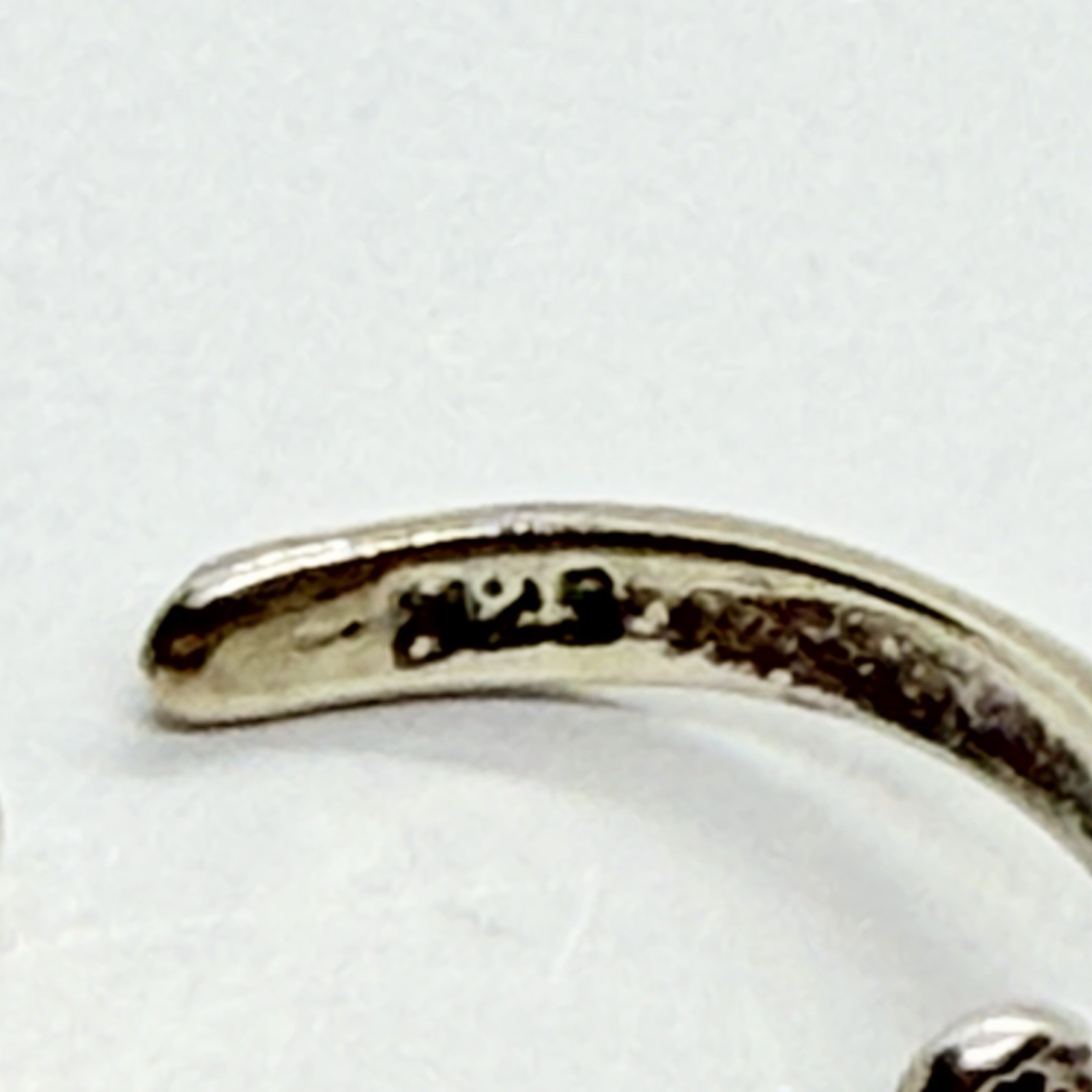 2 PCs 925 Solid Sterling Silver Toe Open Ring Adjustable, Sun & Patterned Design