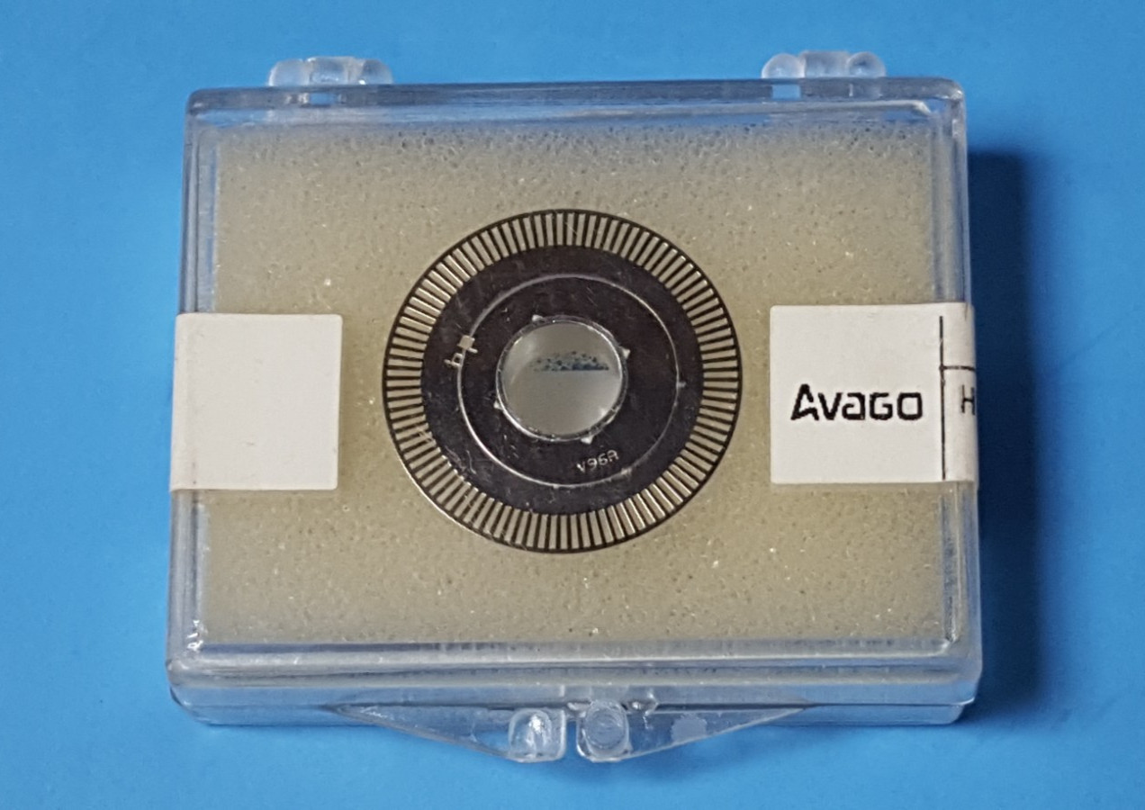 Optical Code Wheels , HEDS-5120#K13 , AVAGO/HP, 8 mm, 2 CHANNEL , 96CPR