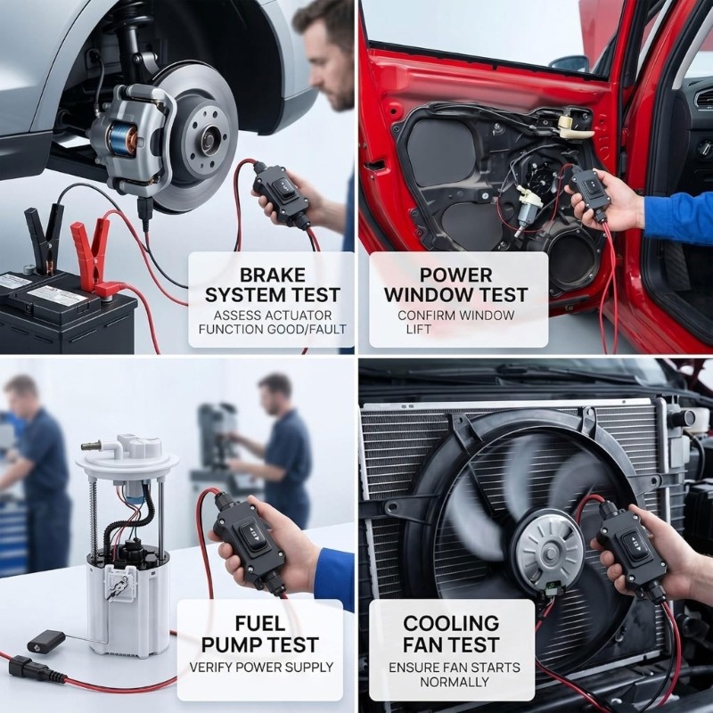 Complete Automotive Diagnostic Tool Kit for Brake Repair & Engine Code Reading