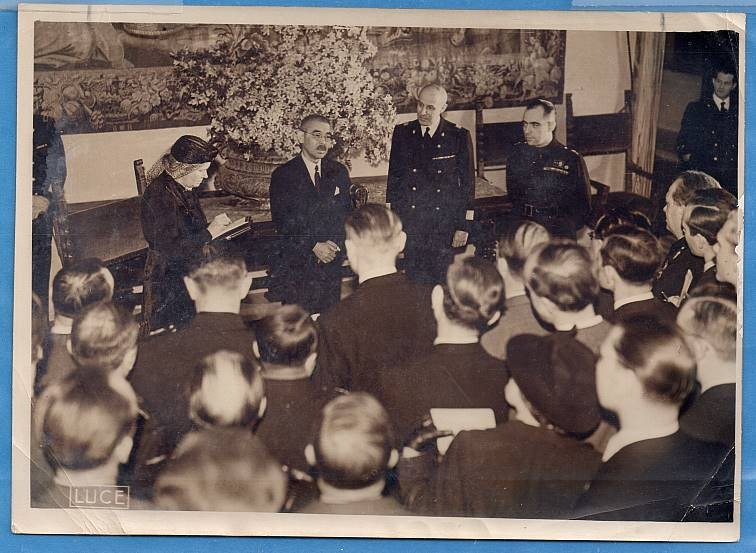 1941 Japanese Foreign Minister Matsuoka at Villa Madama in Italy News Photo