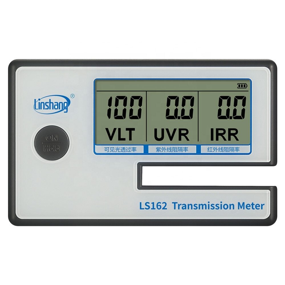 Window Tint Meter Solar Film Car Transmission Meter IR UV VLT Rejection Tester