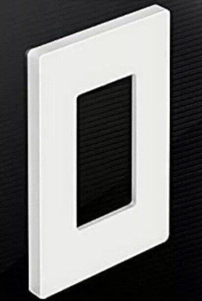 (Pack of 5) White Series 1-Gang Screwless Wall Plate Decorator **Free shipping**