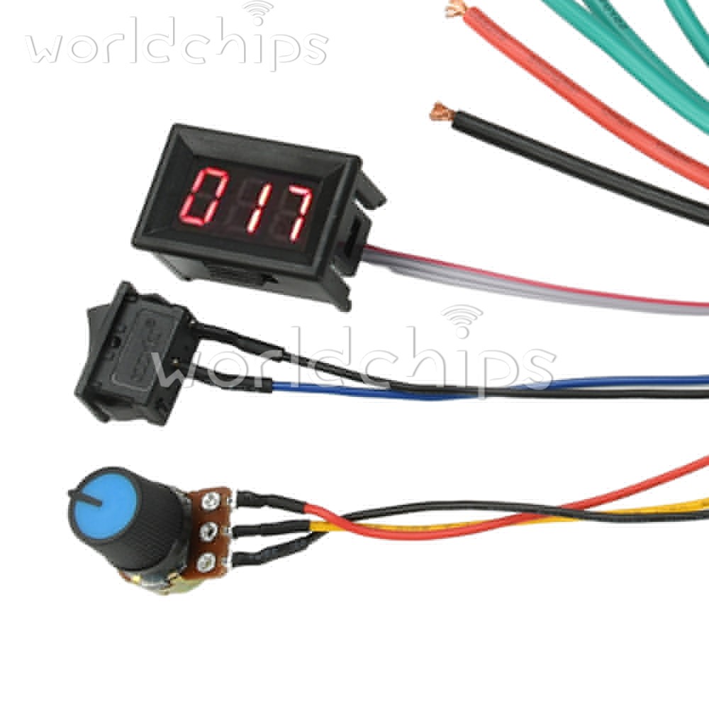 10-55V 30A 3-Phase DC Brushless Controller Electronic Speed Control Motor Drive