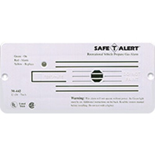 SAFE-T-ALERT 30442PWT 12V PROPANE DETECTOR FLUS; Flush Mount; Alerts To Leak
