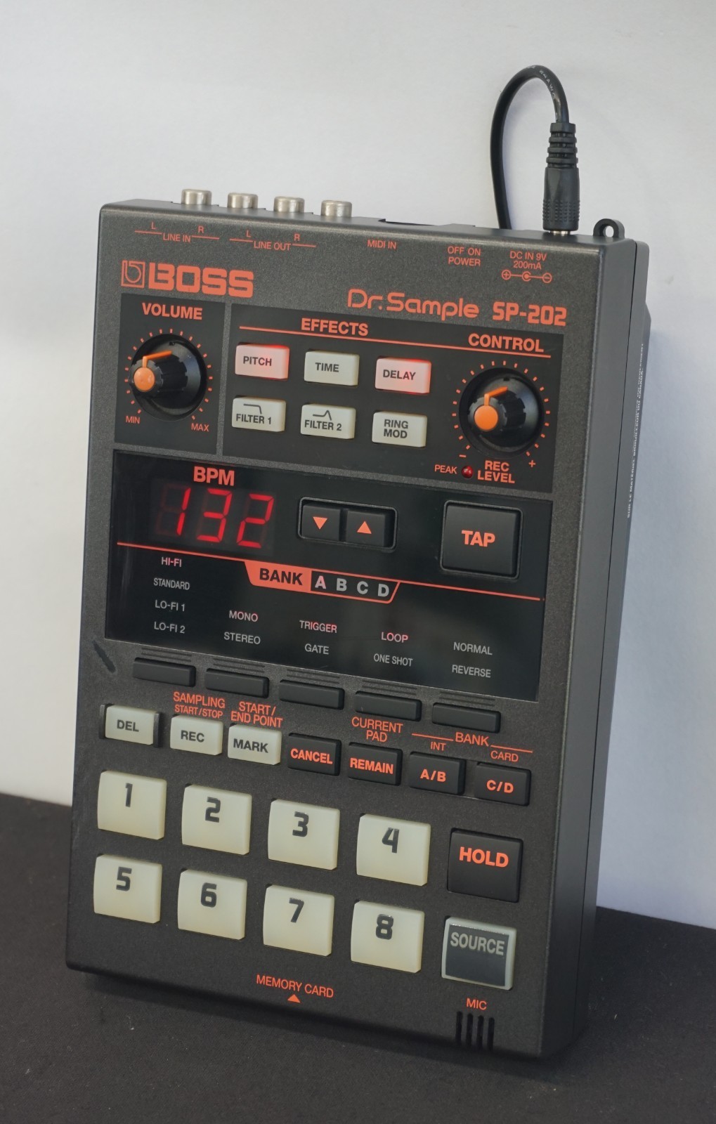 Roland Boss SP-202 Dr Sample Drum Machine Sampler Sequencer Lo-fi W/ FX SP202