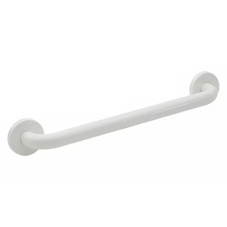 Wingits Wgb5ys12wh Polyester Painted Premium Grab Bar, 12" L, Stainless Steel,