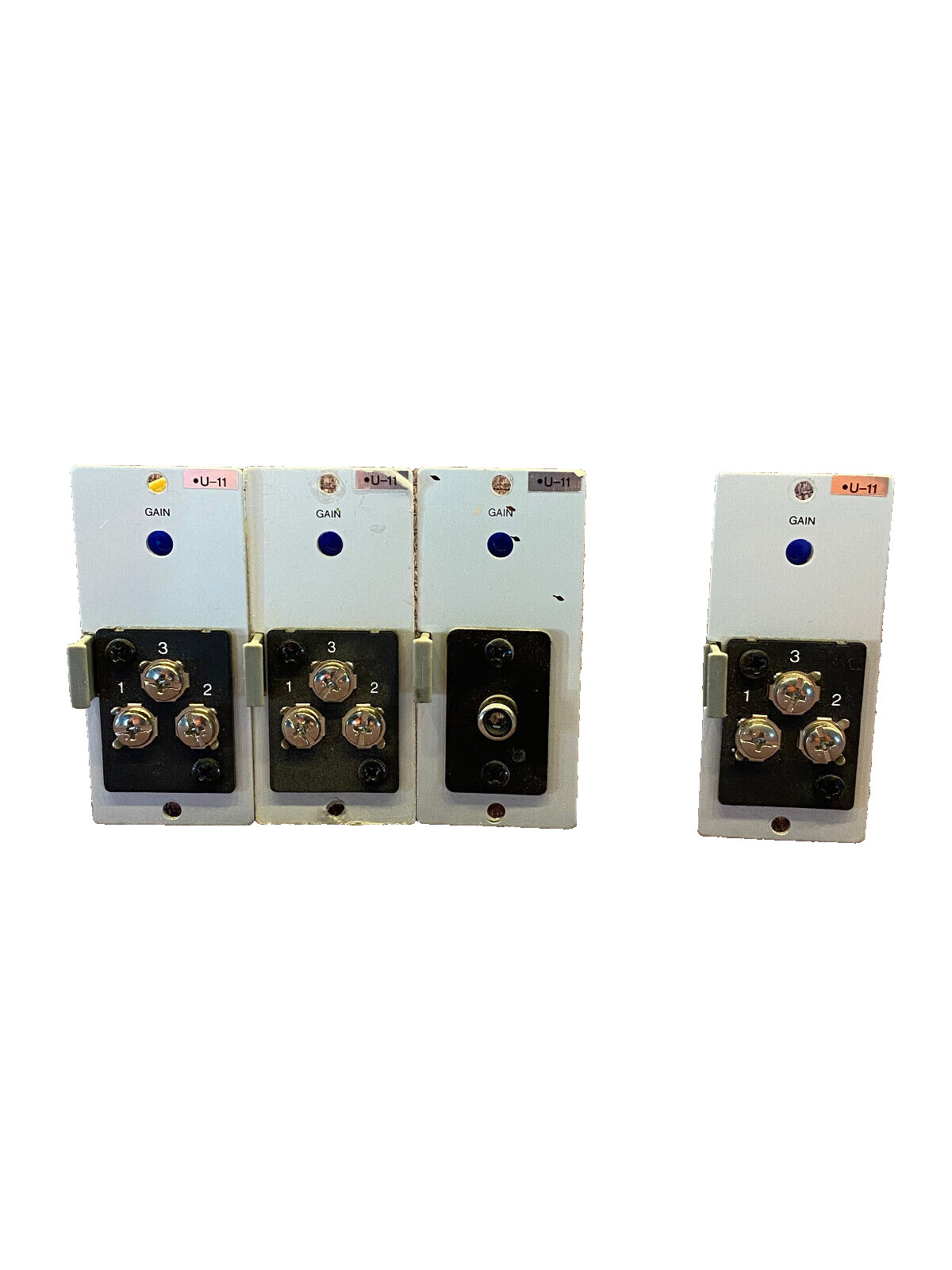 TOA U-11 AUX AMP Line Input Module with mute 220k 900 Series, Qty 3 get 1 free