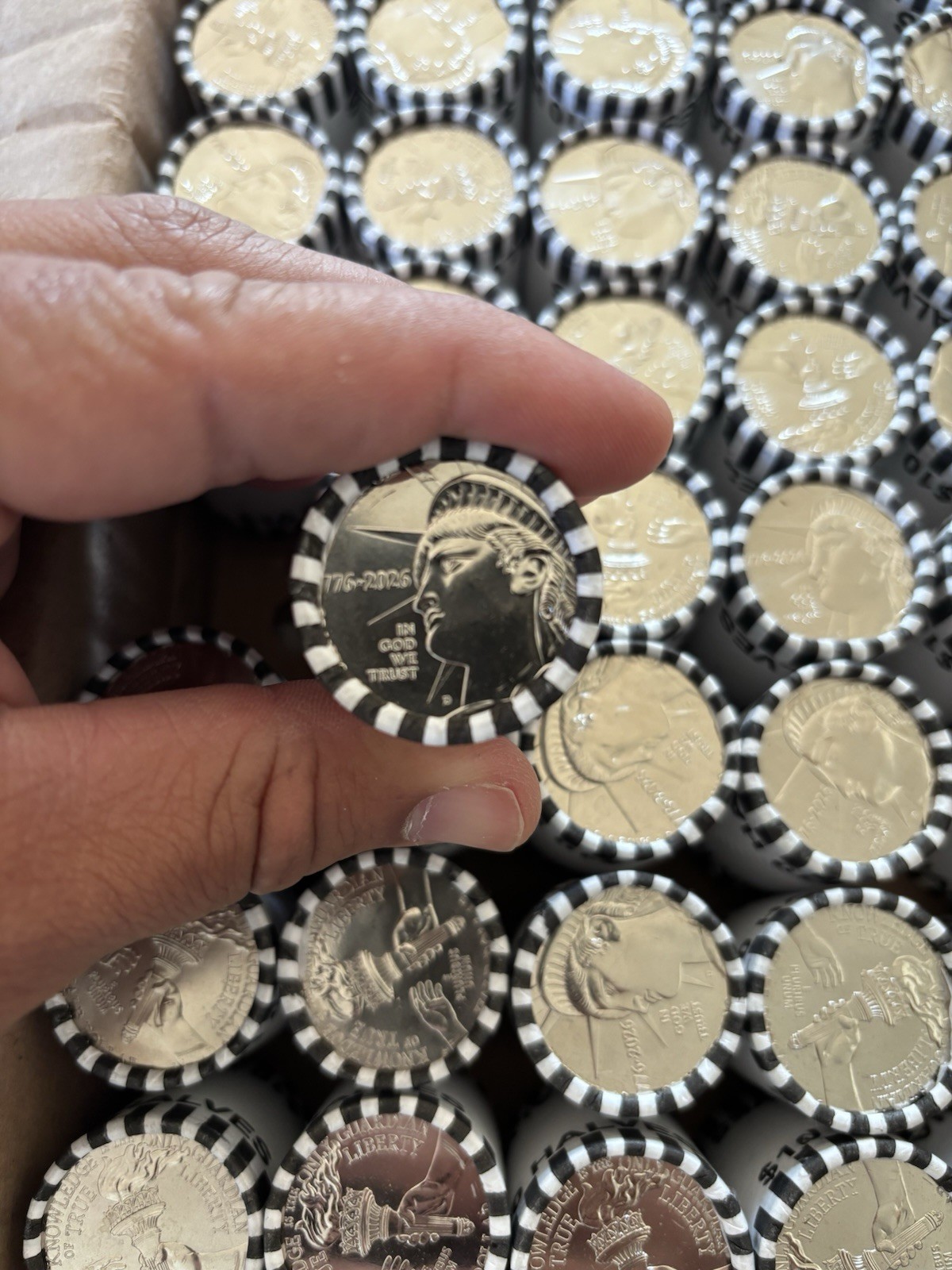 2026 Semiquincentennial Half Dollar BU Roll Denver Mint 20 Coins