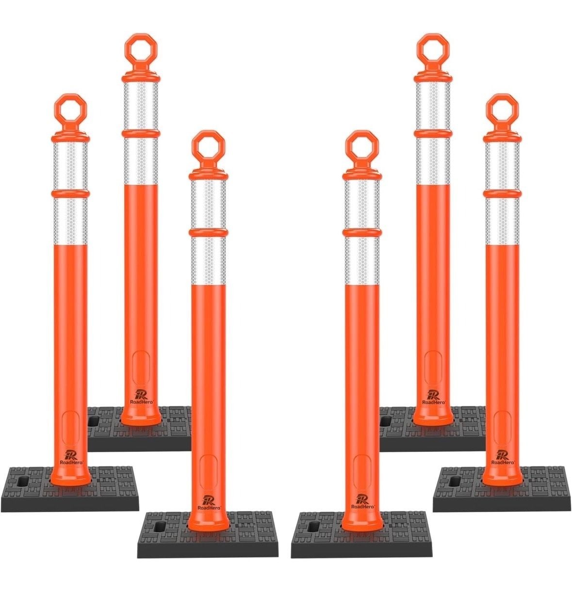 6 Pack Delineator Post