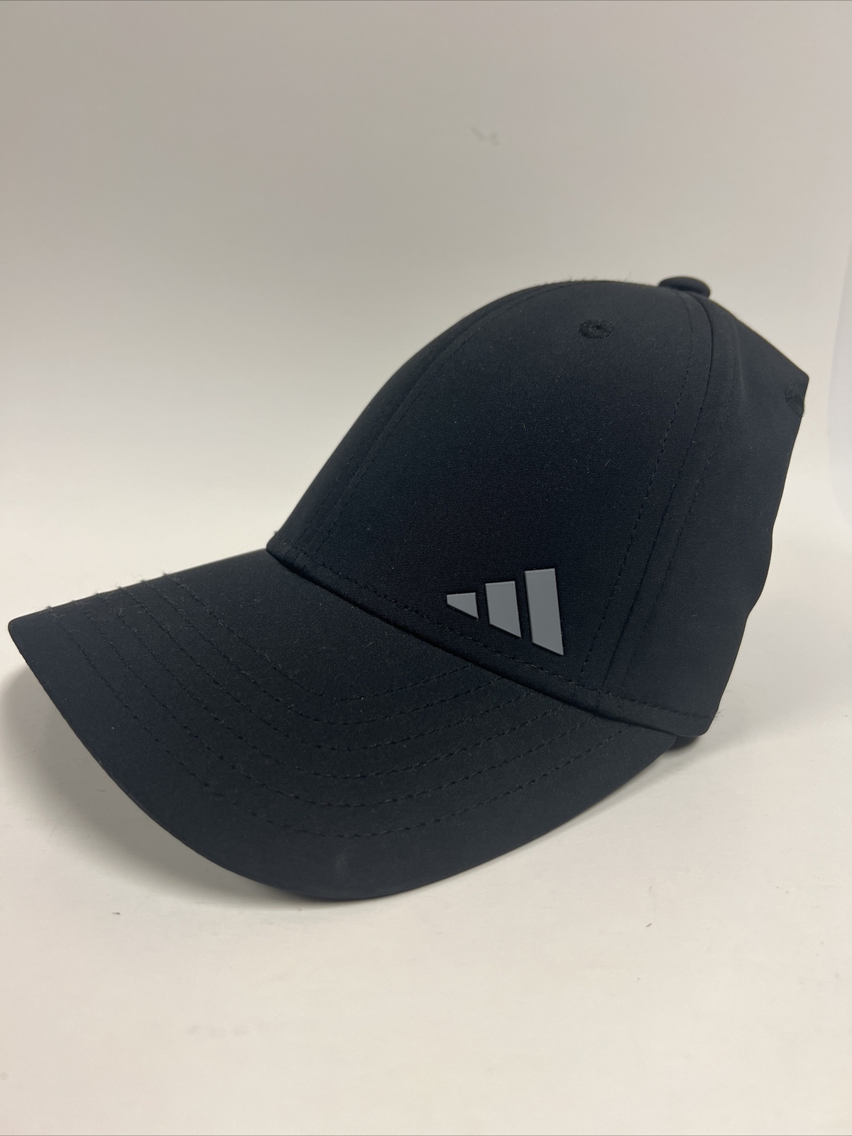 Adidas Women's Backless Ponytail Hat Adjustable One Size, Black/Black/Grey
