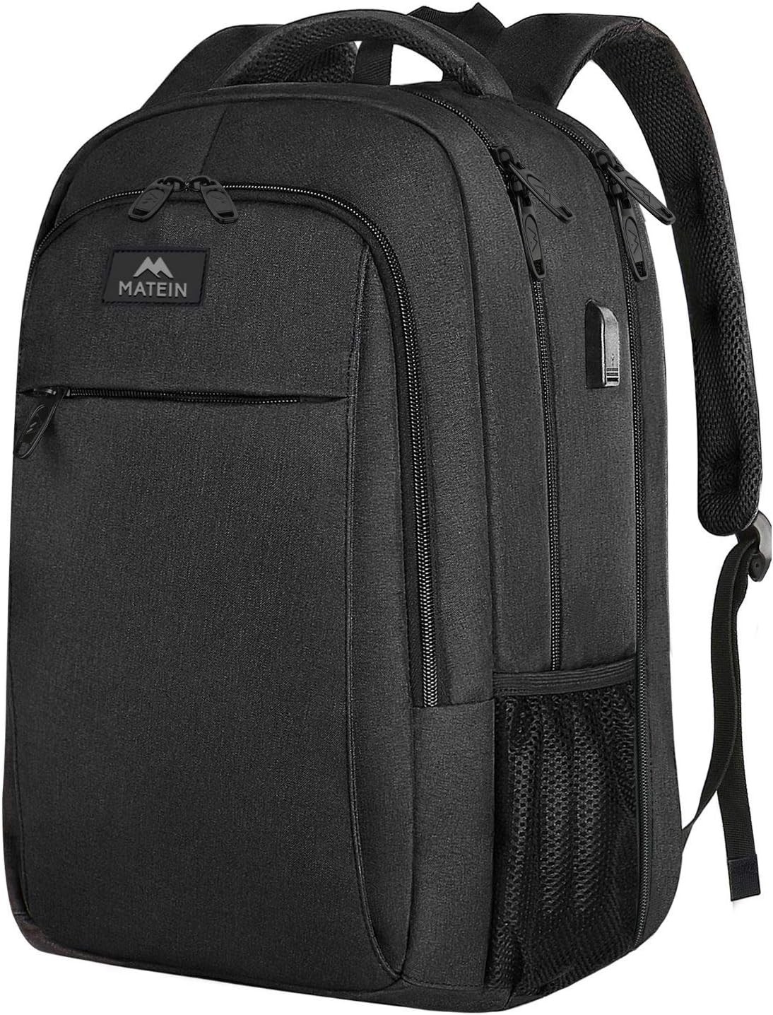 Extra Large Backpack, 17 Inch Travel Laptop Backpack with USB Charging Port, Ant