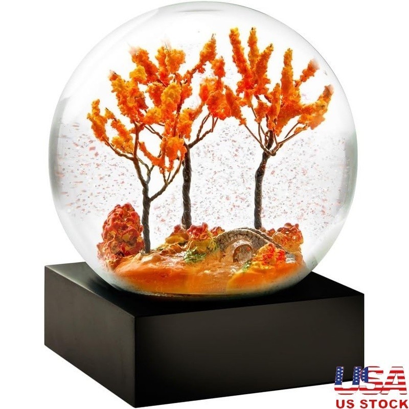 Elegant Handcrafted Snow Globe Decorative Water Globe Home Office Display New