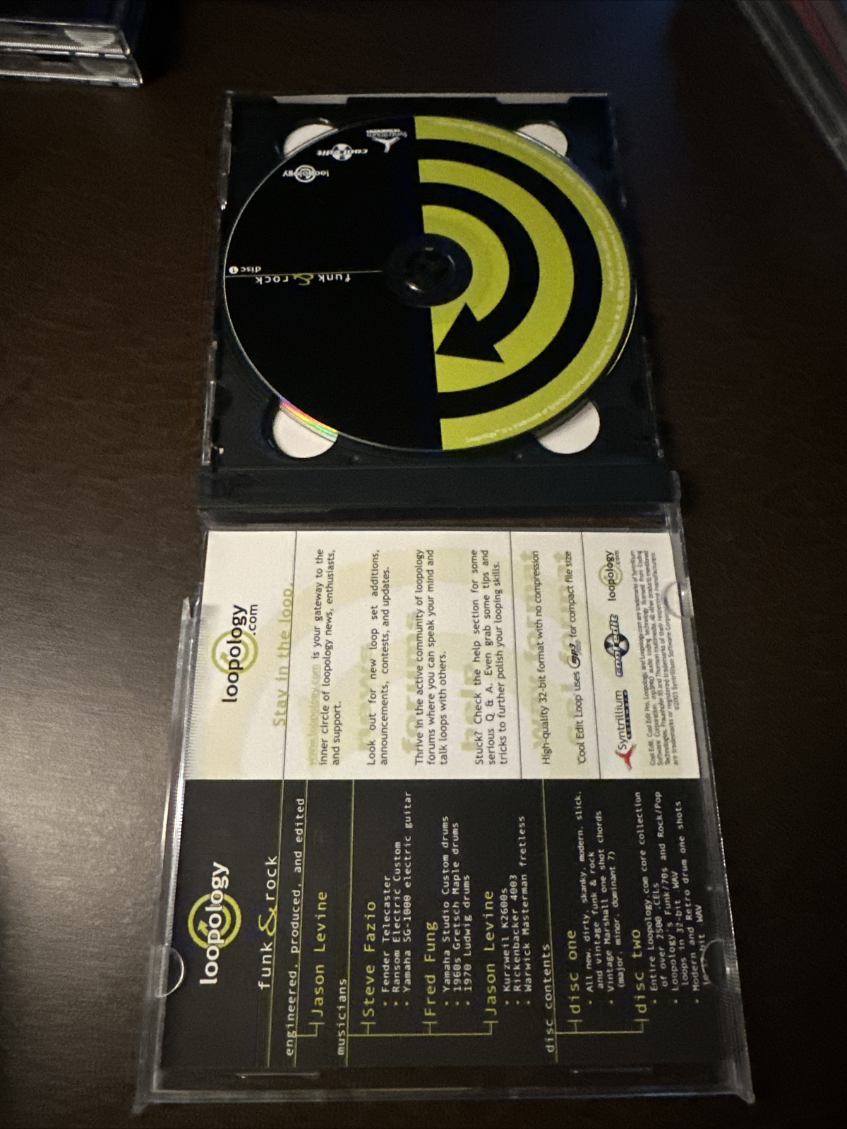 Loopology - Funk & Rock (2 CDRoms 2003) Syntrillium Software