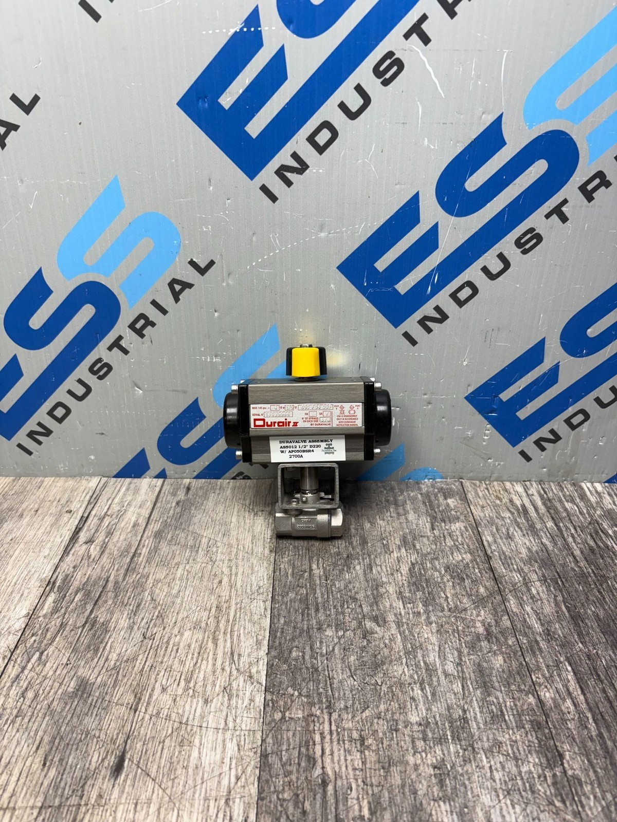 DURAVALVE DURAIR II 050 F04 D09 PNEUMATIC ACTUATOR