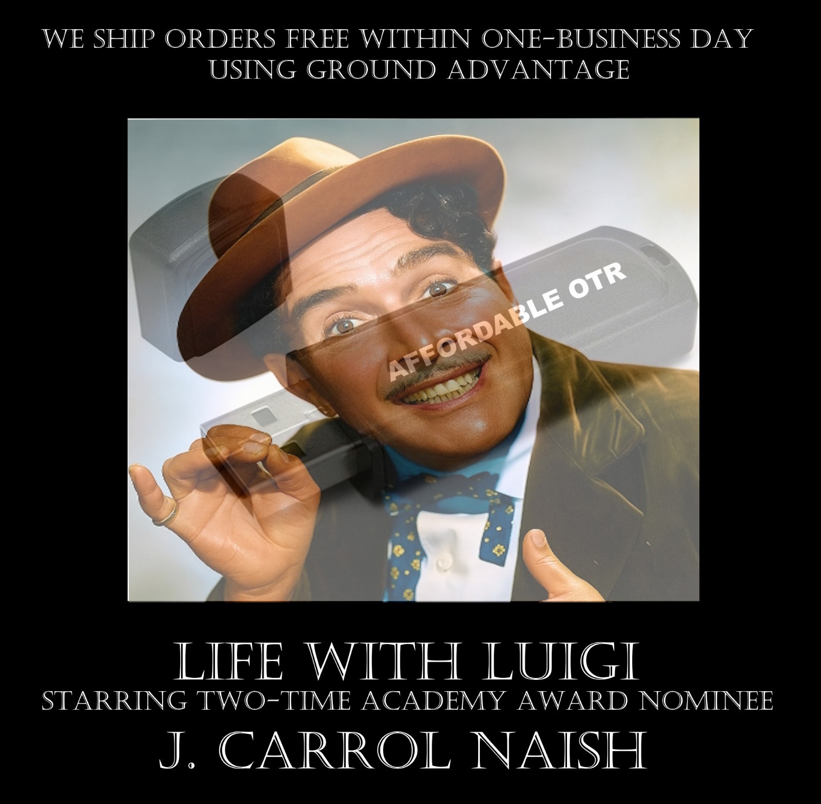 LIFE WITH LUIGI. 154 OLD TIME RADIO COMEDIES ON A USB FLASH DRIVE.