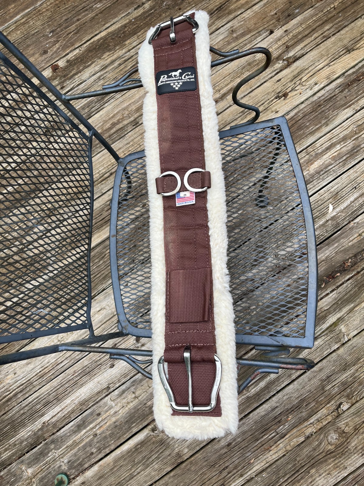 Professional's Choice SMX Comfort-Fit Western Cinch Merino Wool Brown 28"