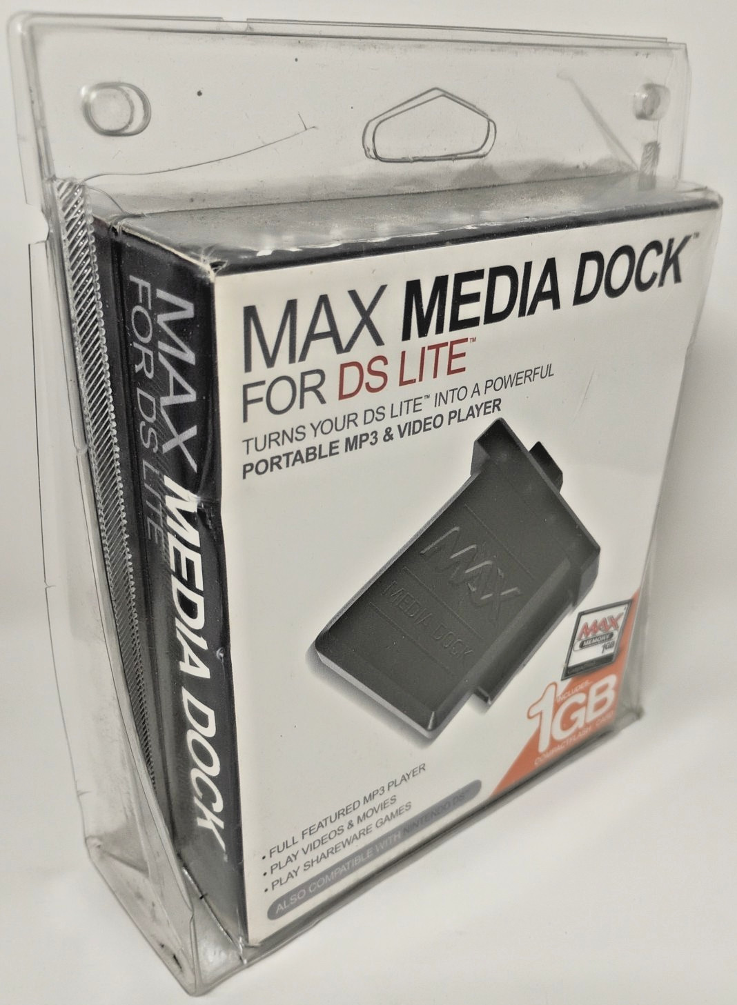 Datel Max Media Dock for Nintendo DS and Nintendo DS Lite New Factory Sealed