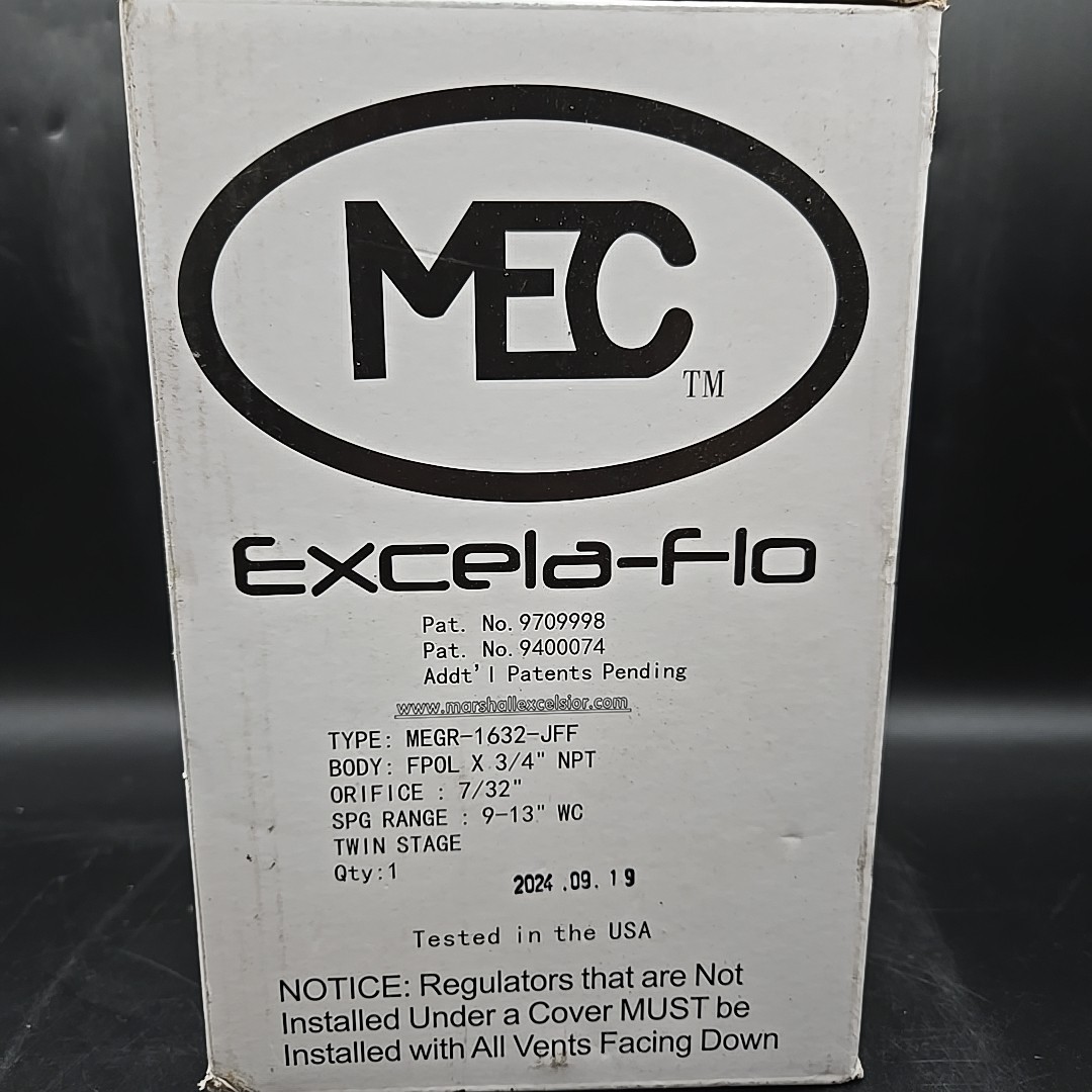 Marshall Excelsior MEGR-1632-JFF Twin Stage Regulator