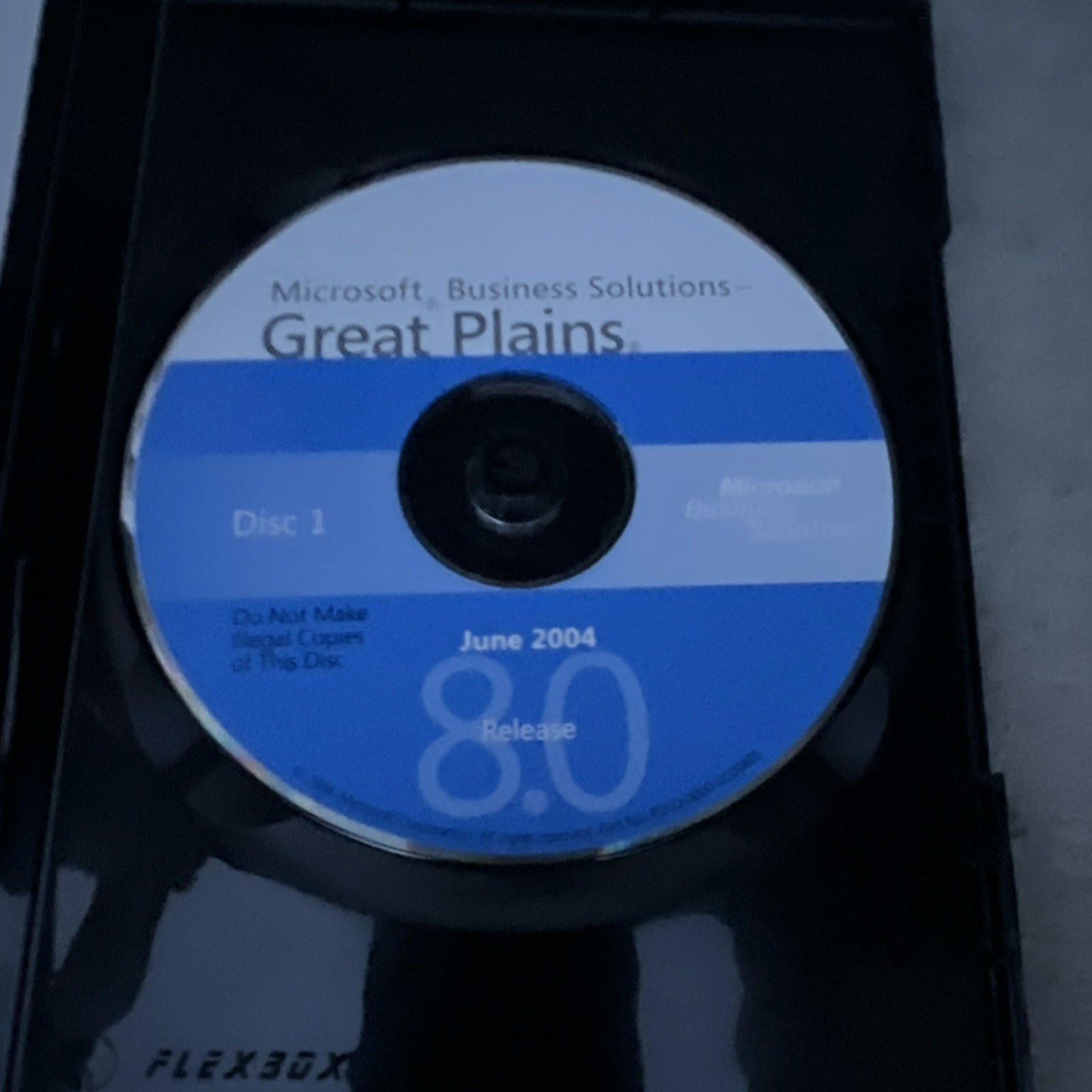 Microsoft Business Solutions Great Plains 8.0 CD for Windows Accounting Software