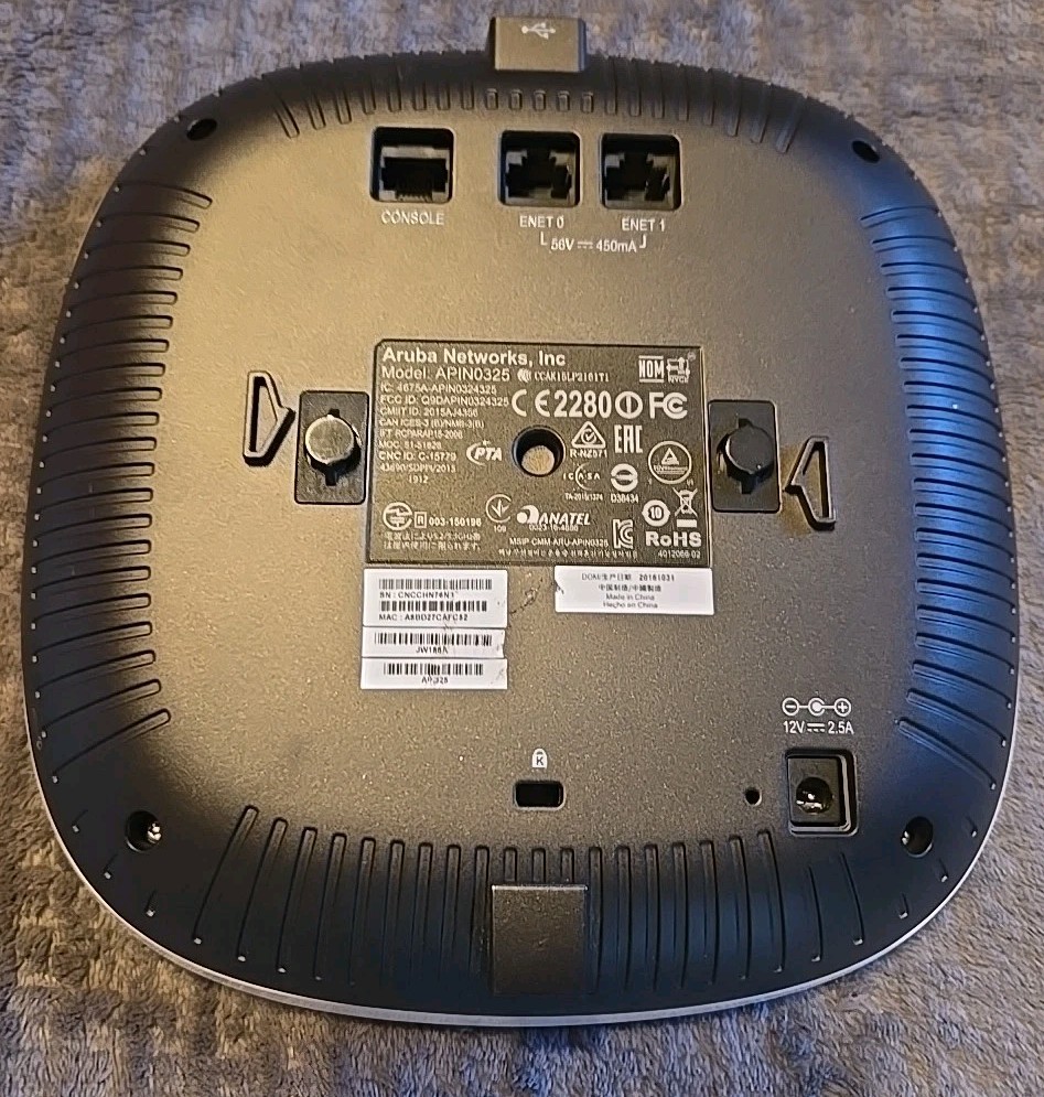 Aruba AP-325 APIN0325 Wireless Access Point