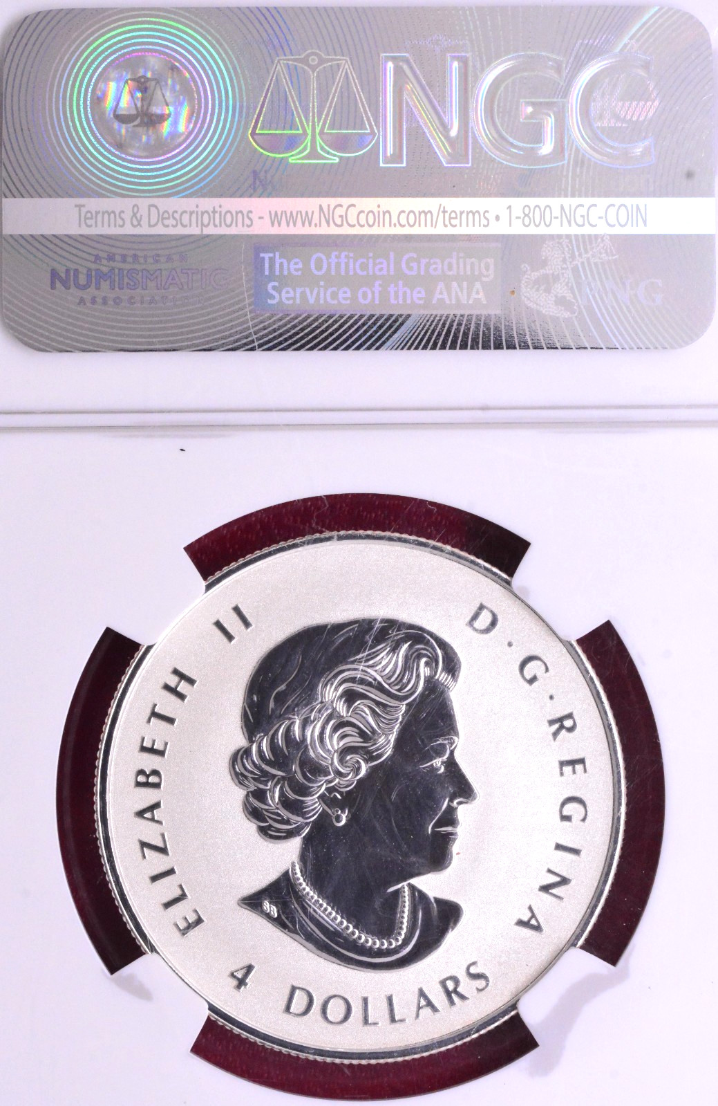 NGC PF-70! CANADA 2015 INCUSE REVERSE PROOF 1/2 OUNCE SILVER MAPLE LEAF
