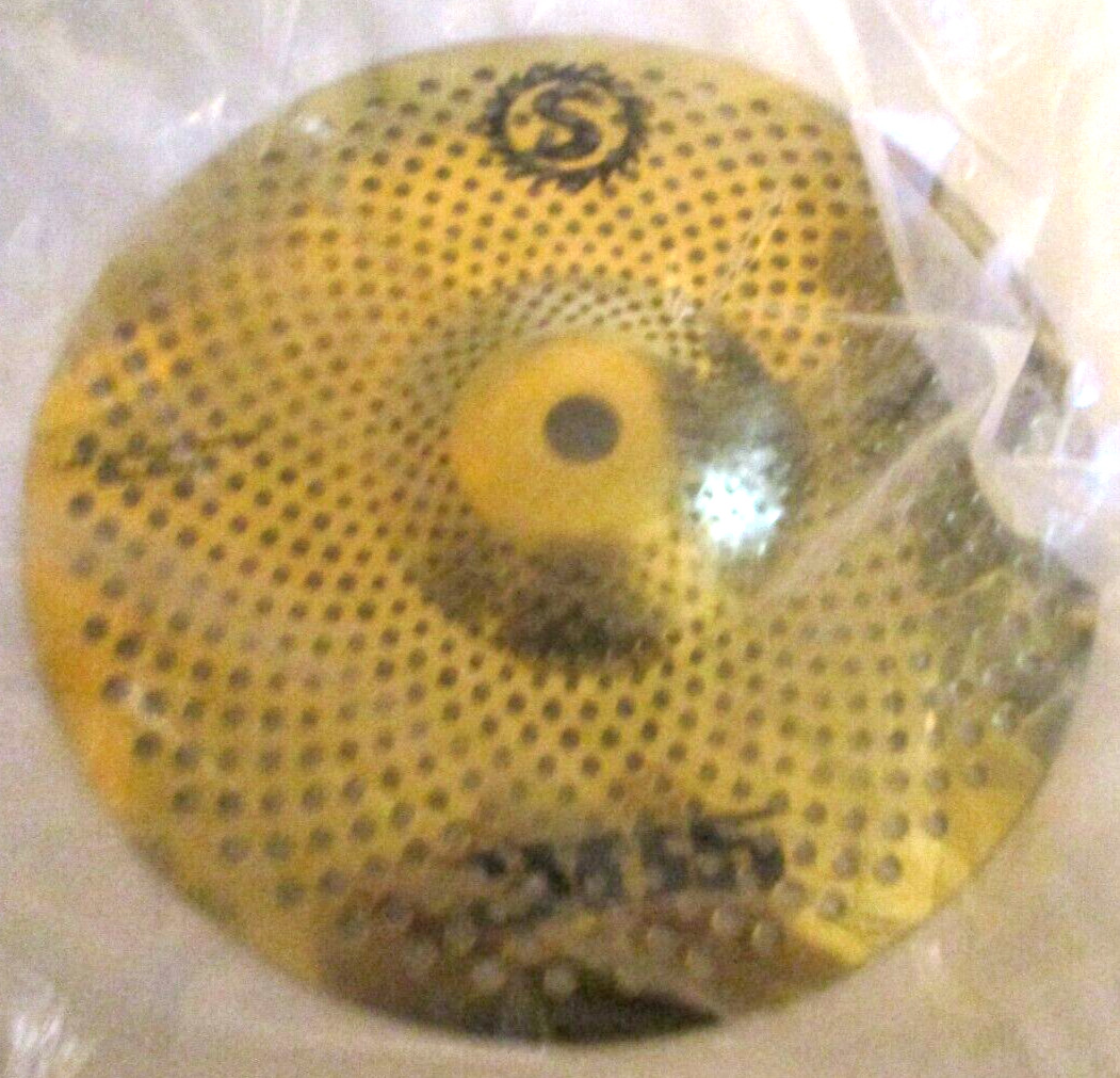 8" Bronze Thin Splash Low Volume Cymbal Multi-Use Remote Hi-Hat Top Stacker 166g