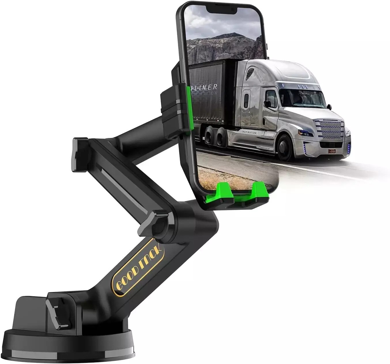 Phone Holder Mount Heavy Duty Truck Car Dashboard Windshield Long Anti-Shake US