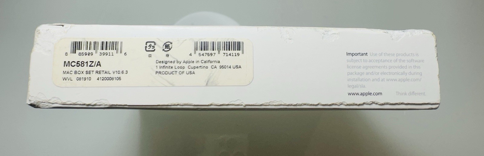 Apple Mac Box Set Snow Leopard iLife iWork Retail (Mac, 2009)