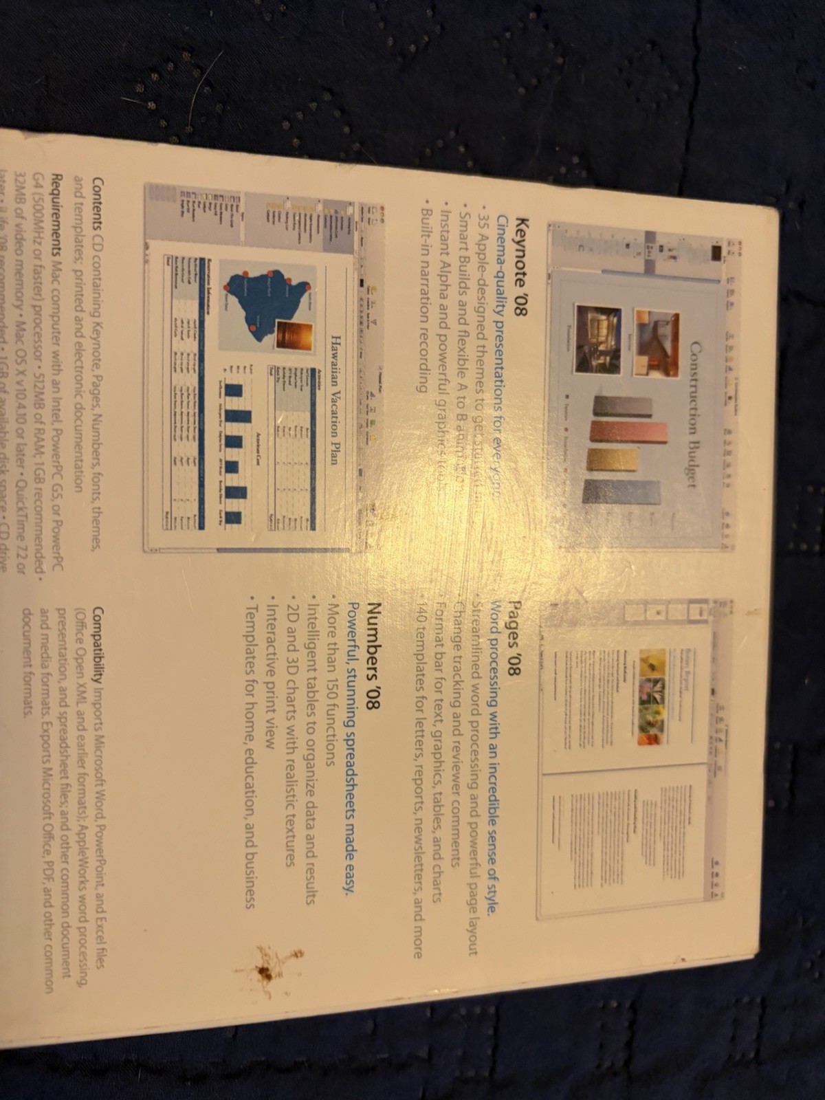 iWork '08 - Old Version MA790Z/A