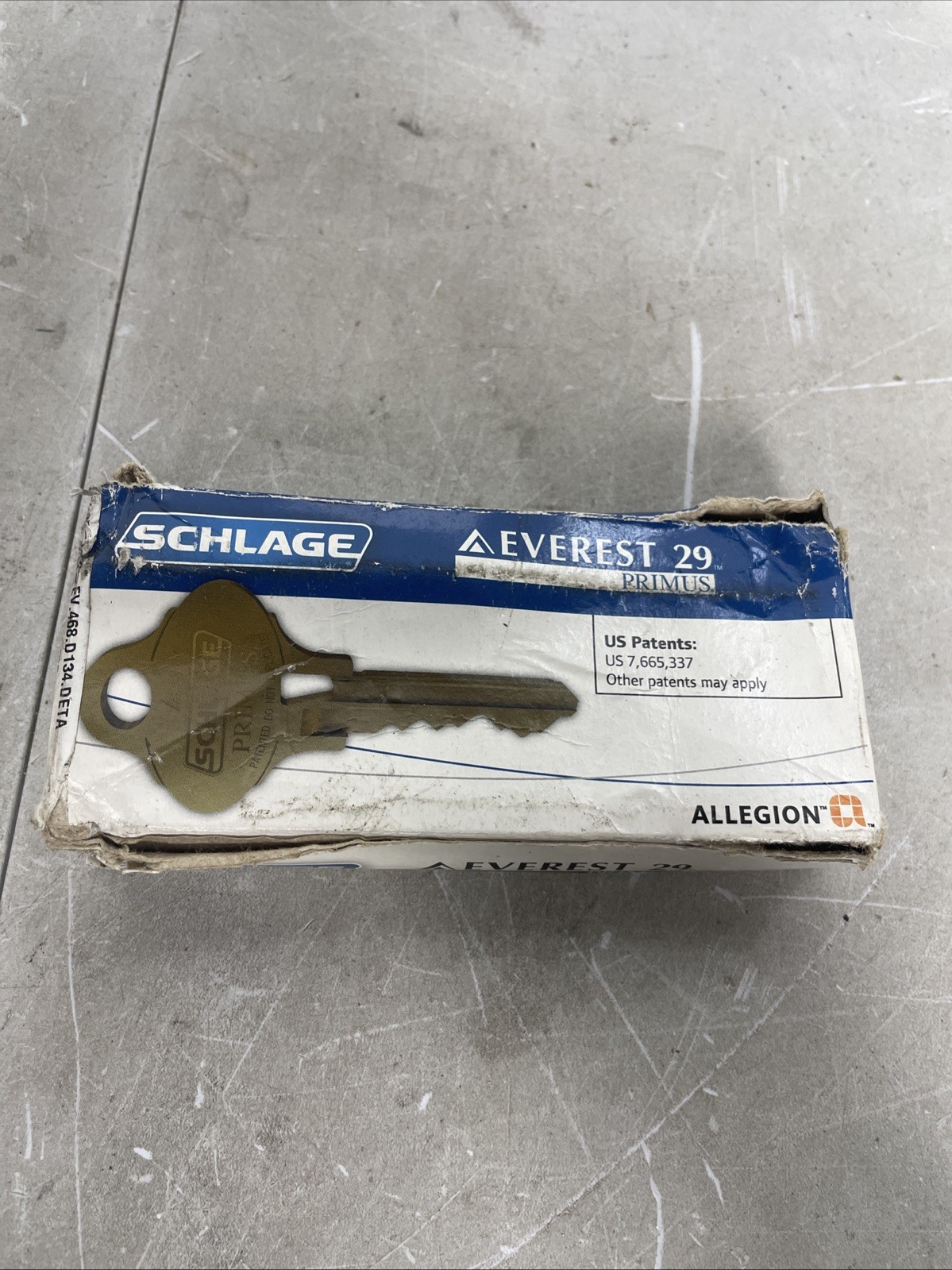 Lot of 50 Schlage Everest 29 .35-012-EV.468.D134.DETA Key Blanks D134 35-012-EV