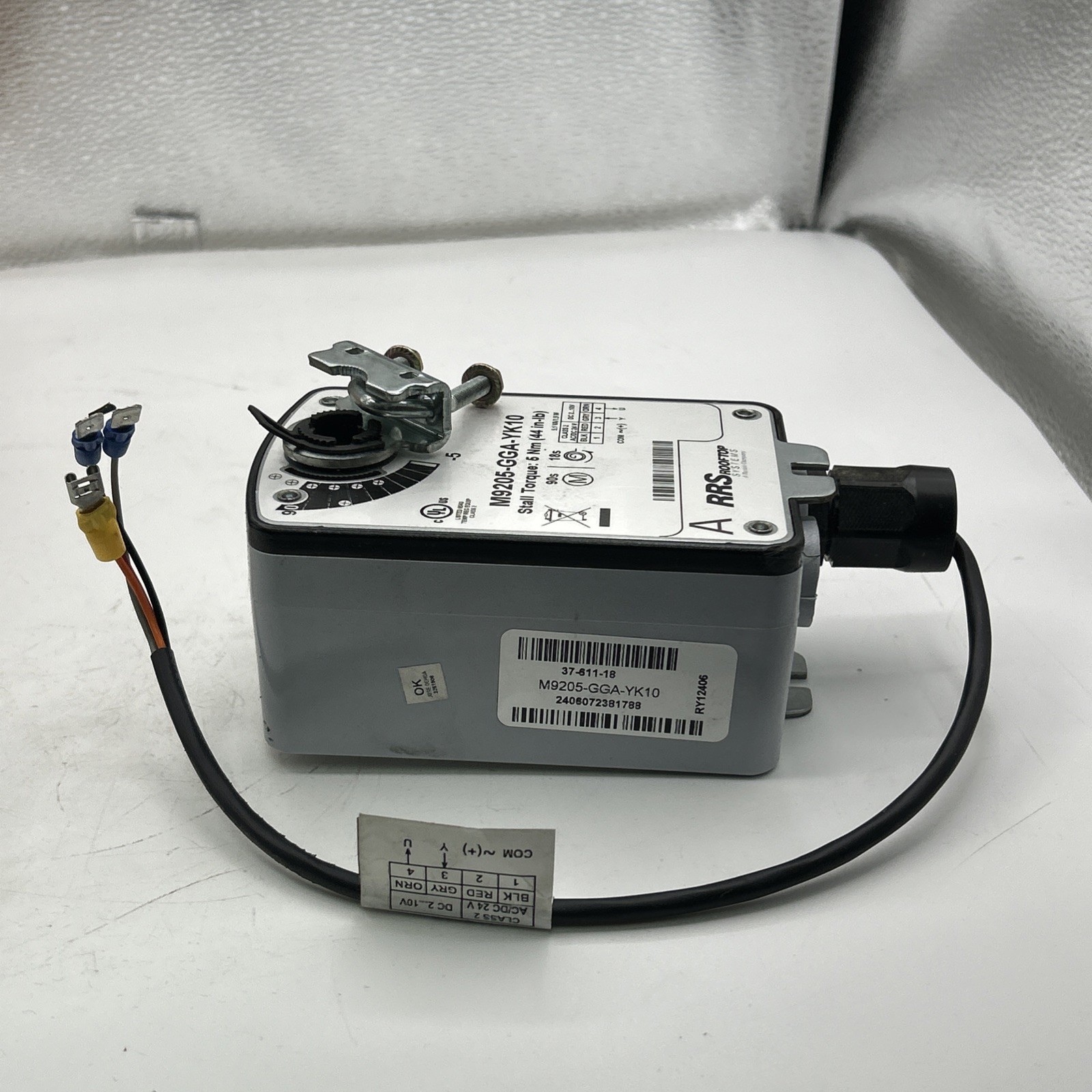 Johnson Controls Damper Actuator M9205-GGA-YK10 See Pics