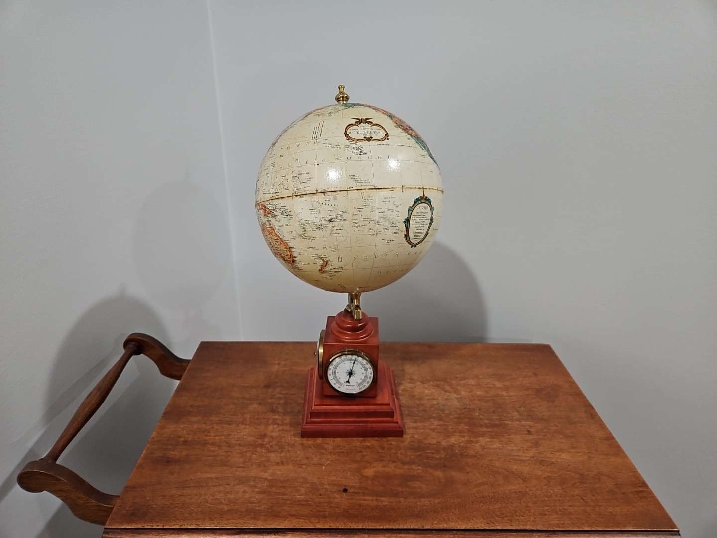 Replogle Weather 9" Geographic World Classic Globe /Precision Weather EUC