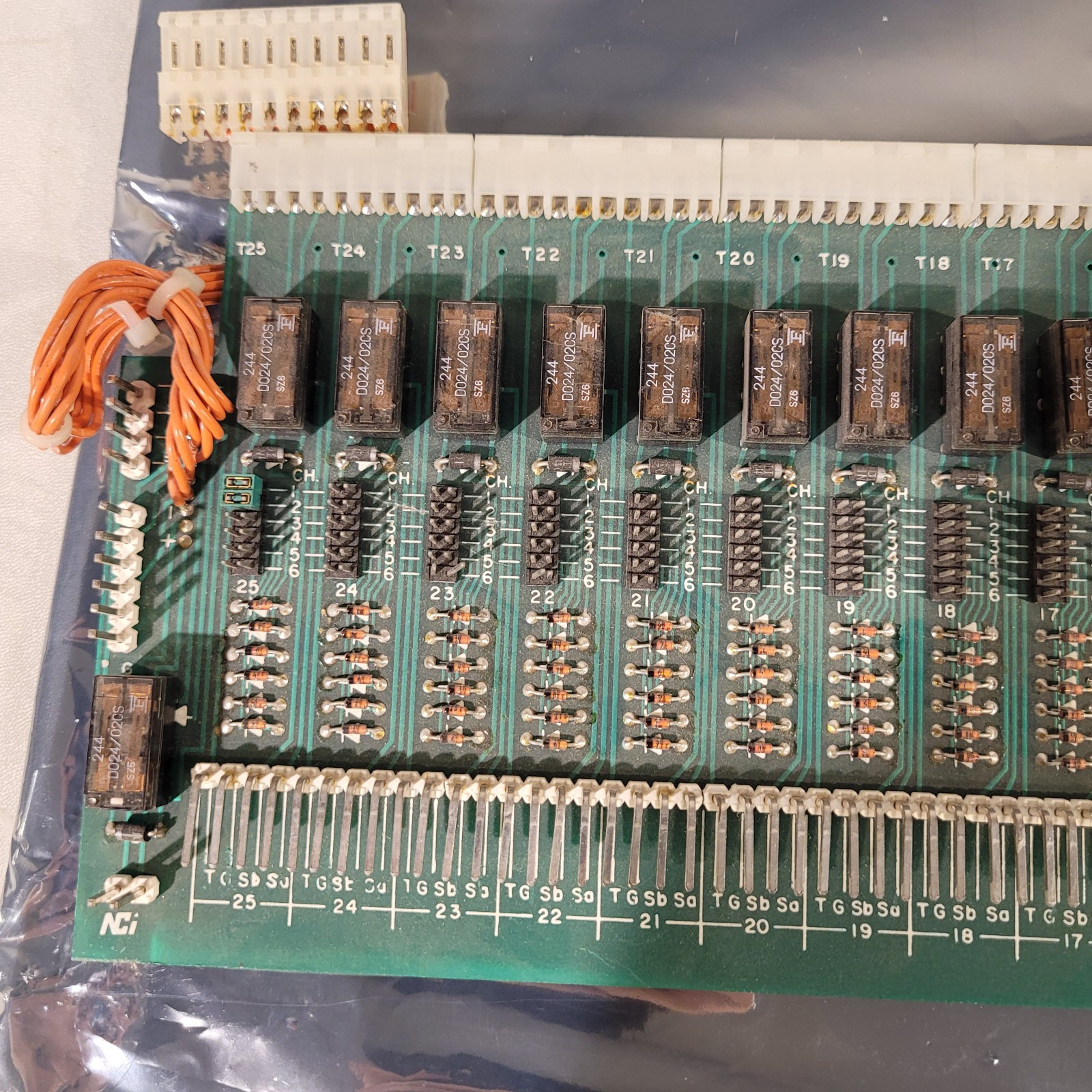 Barrie ZPP-6 Control Solenoid Circuit Board Multi-Channel PCB