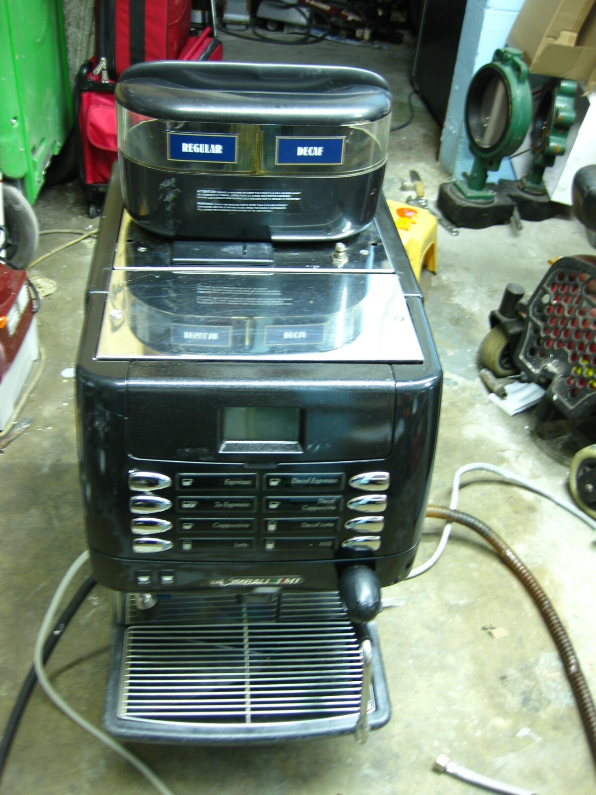 COMMERCIAL SUPERAUTOMATIC ESPRESSO COFFEE MACHINE LA CIMBALI M1 TURBOSTEAM
