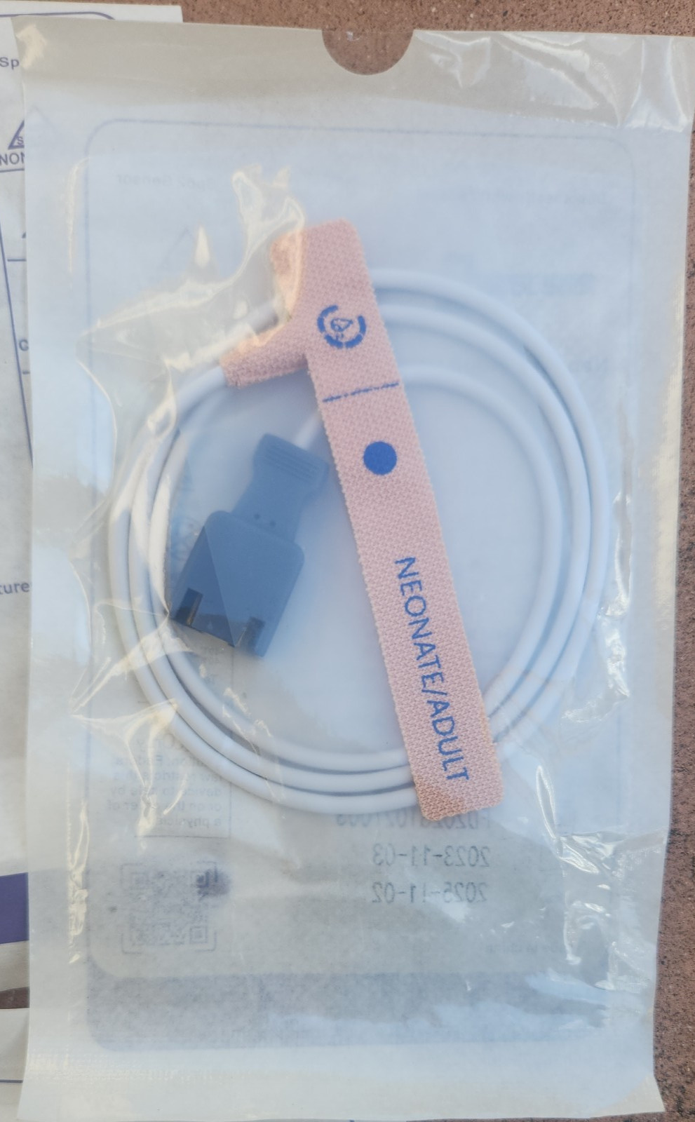 Neonatal/Adult Pulse Oximeter Sensors SpO2 Pack of 10