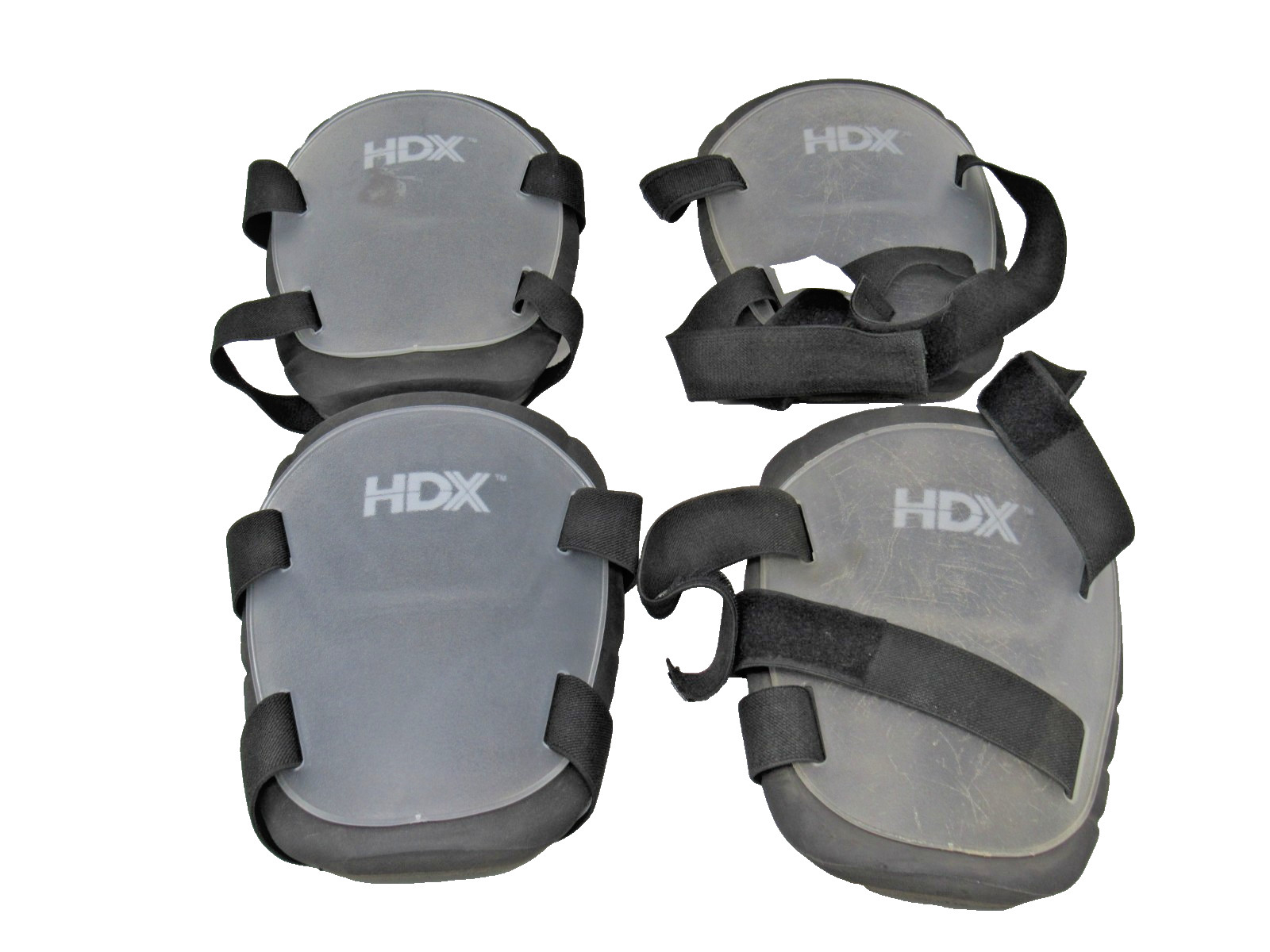 HDX 2-in-1 Knee Pads Lot of 4 P08102 Adjustable Straps