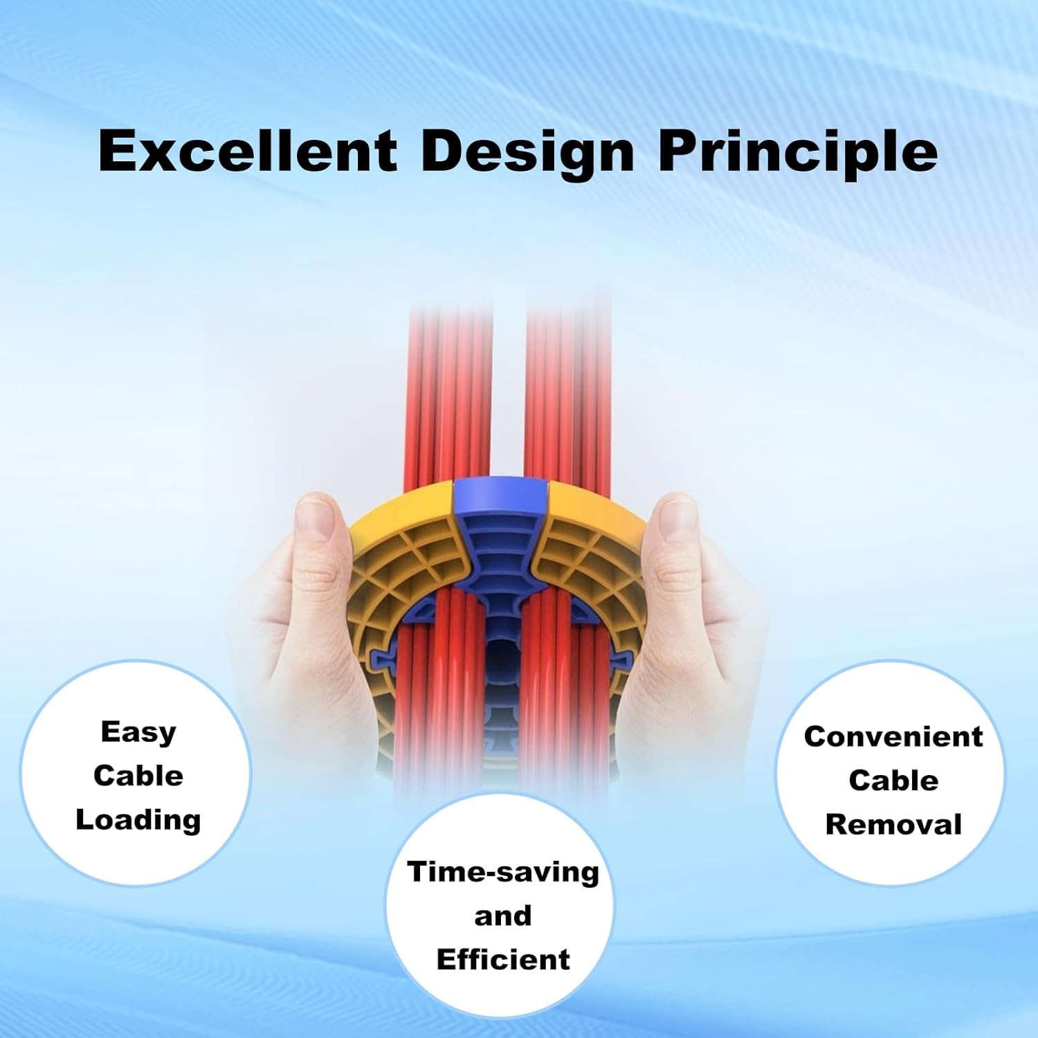 Network Cable Management Tool, Wire Comb, Category 5/6 Universal Cabling Cable M
