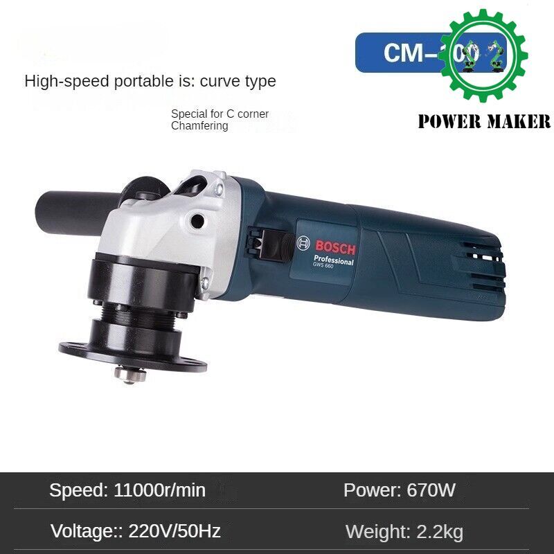 Portable Straight Chamfering Machine CM-120 Small Plate Beveling Machine