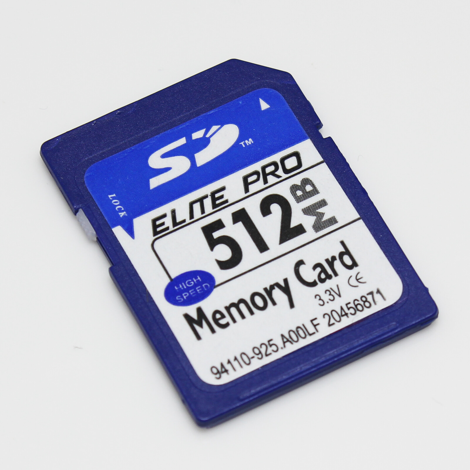 512MB SD Card Non HC Secure Digital Card 512 MB For Old Camera DV GPS