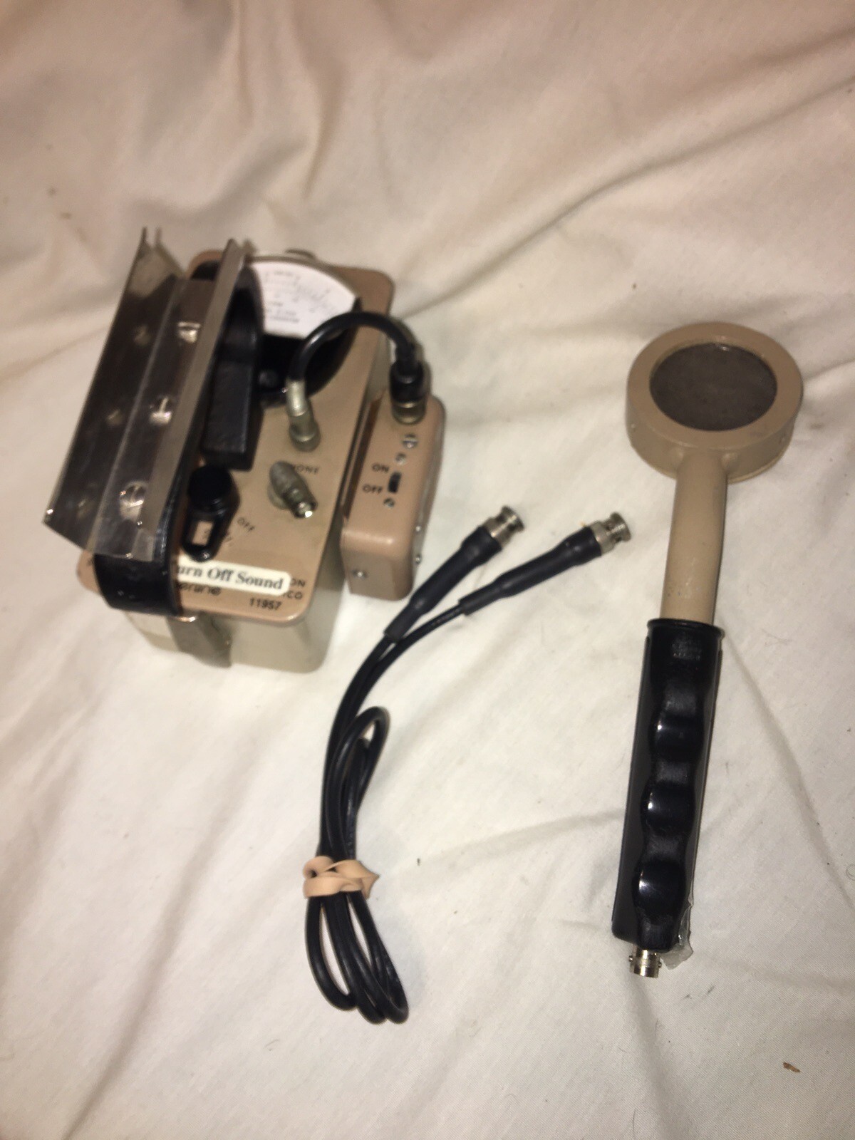 Eberline Geiger Counter E-120 Radiation Detector Parts Only Not Tested