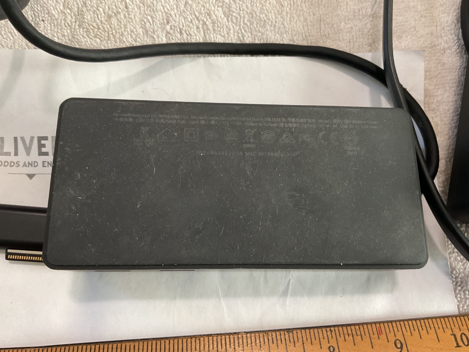 Microsoft Surface Pro Docking Station With Power Supply